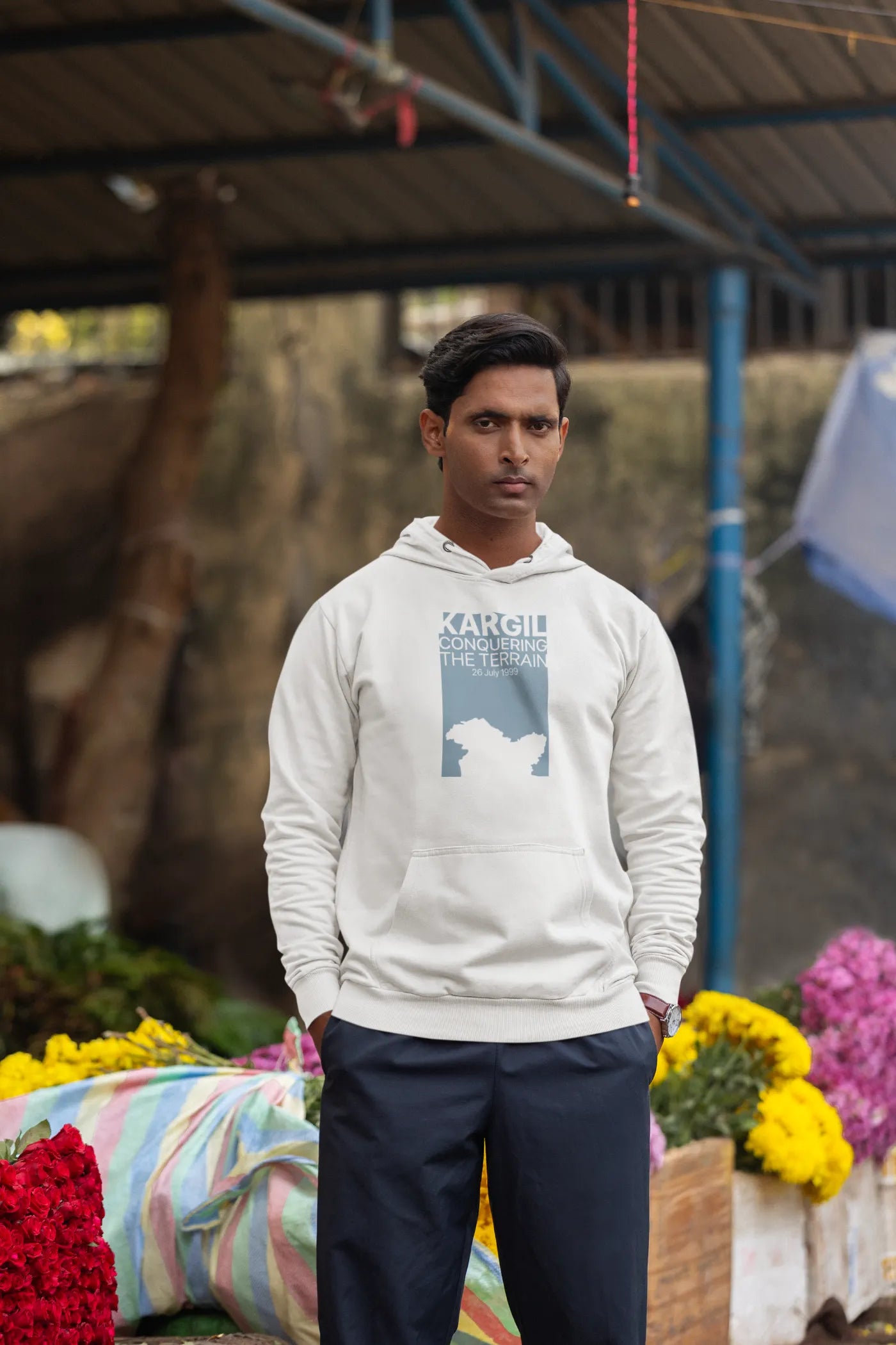 Kargil Conquering the terrain Unisex Hoodie