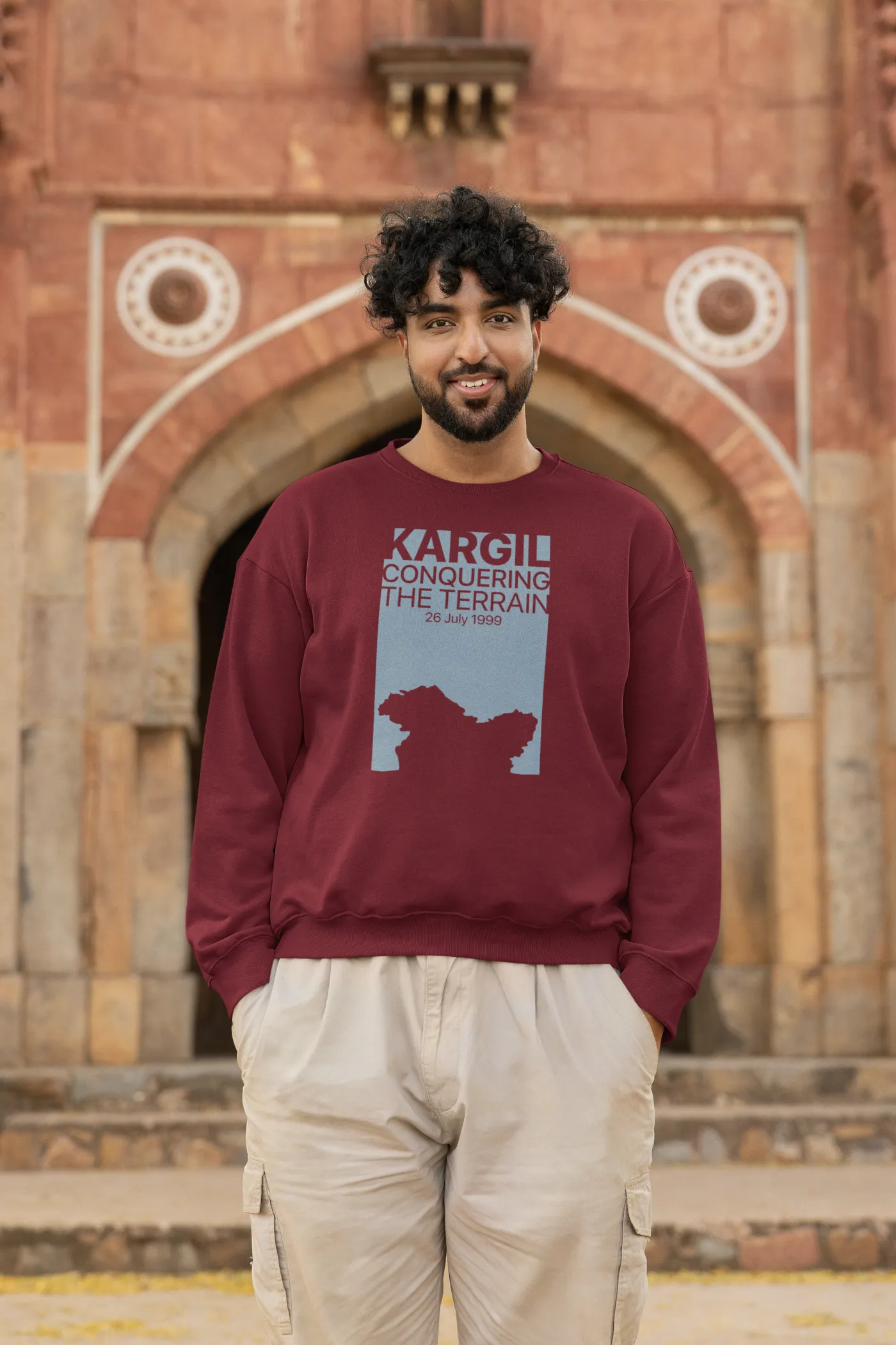 Kargil Conquering the terrain Unisex Sweatshirt