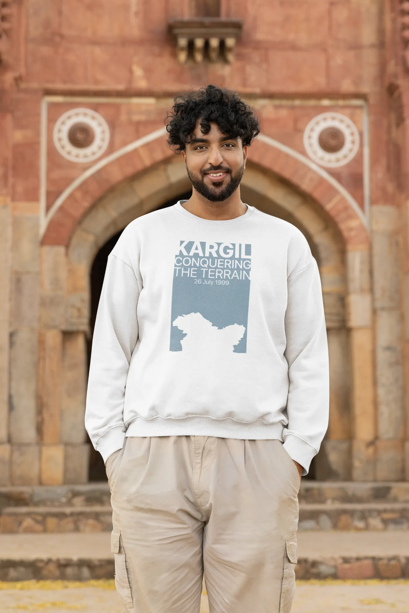 Kargil Conquering the terrain Unisex Sweatshirt