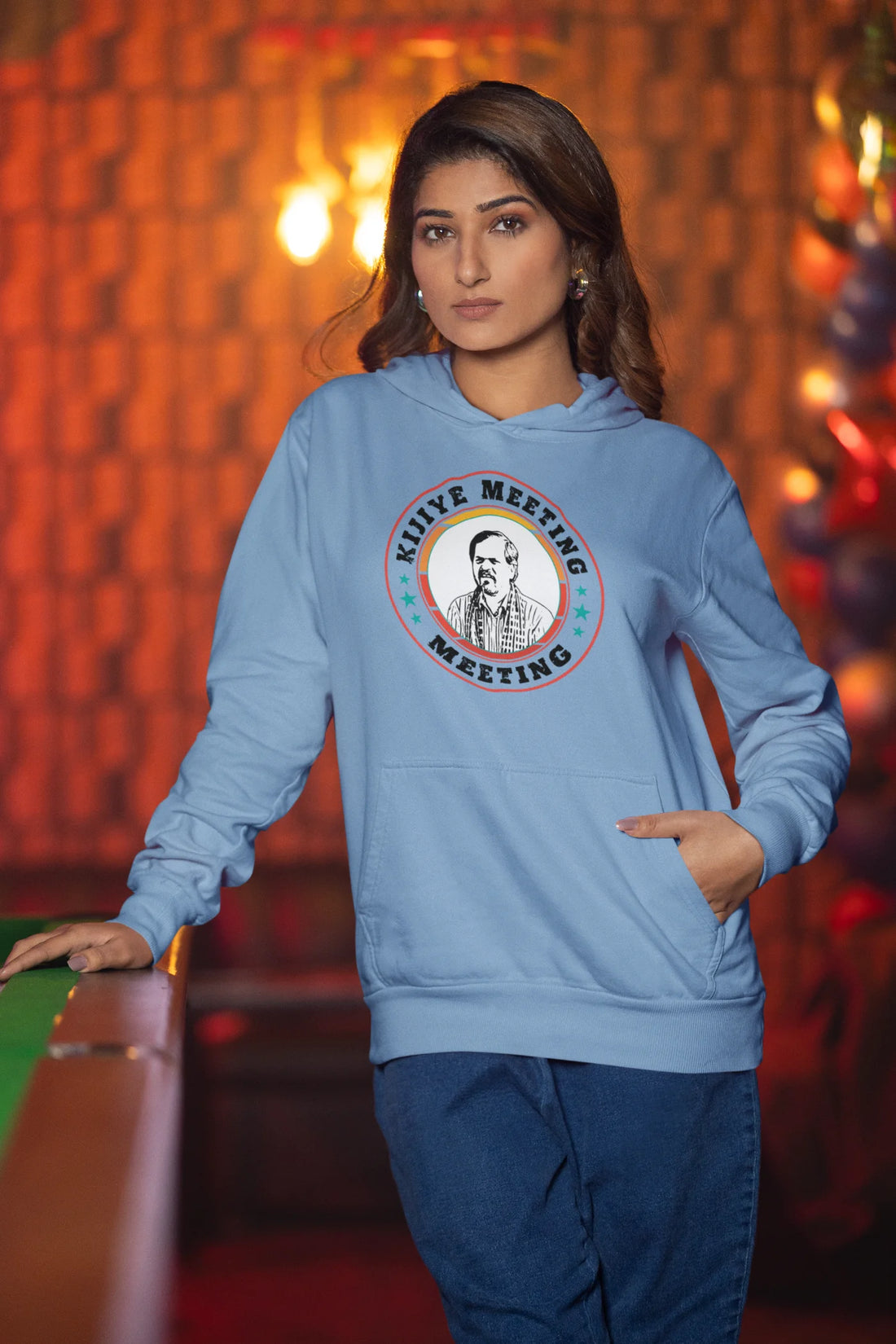 Kijiye Meeting Meeting Unisex Hoodie