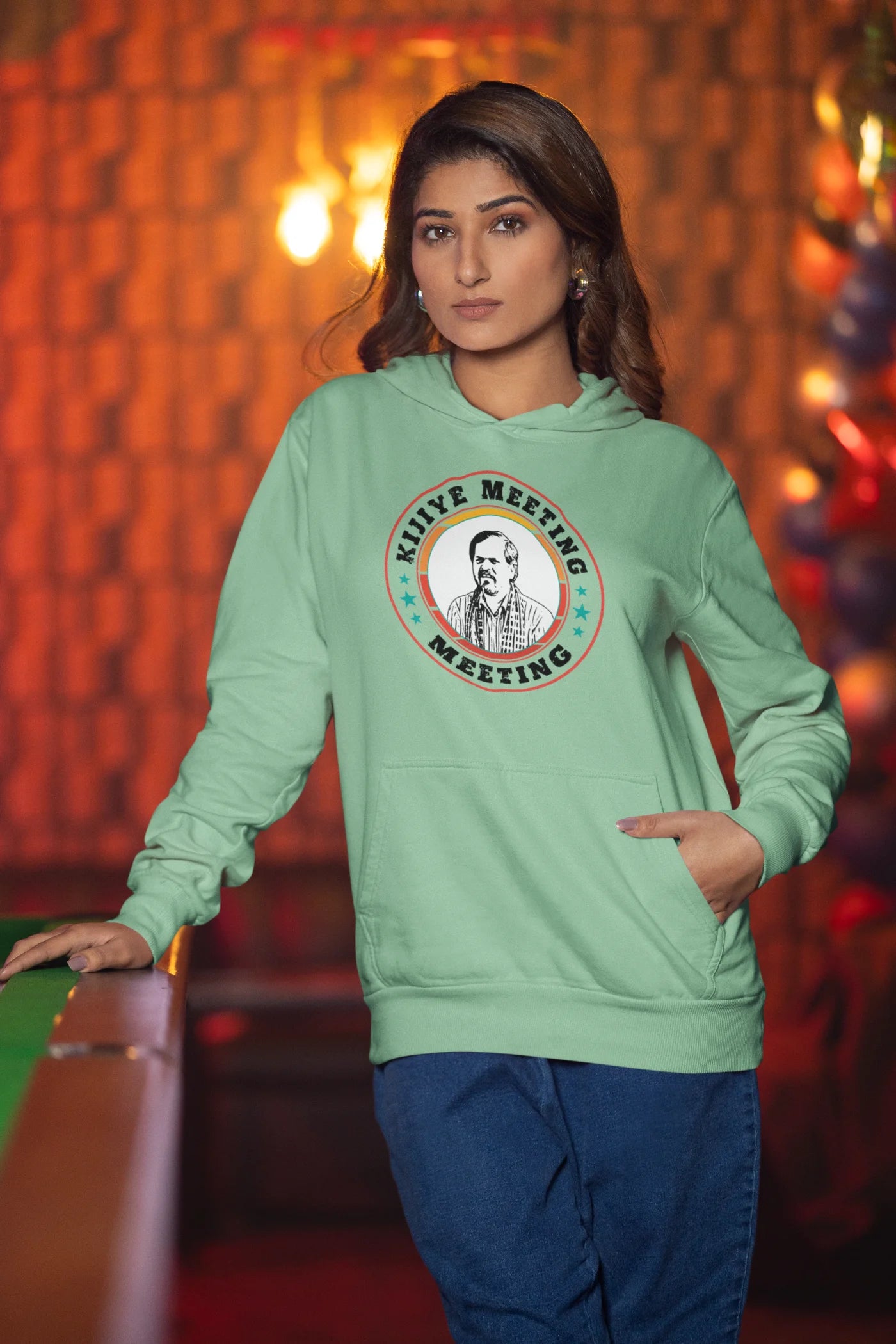 Kijiye Meeting Meeting Unisex Hoodie