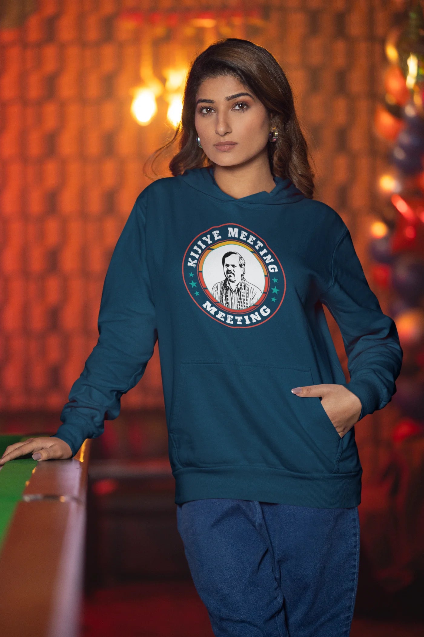 Kijiye Meeting Meeting Unisex Hoodie