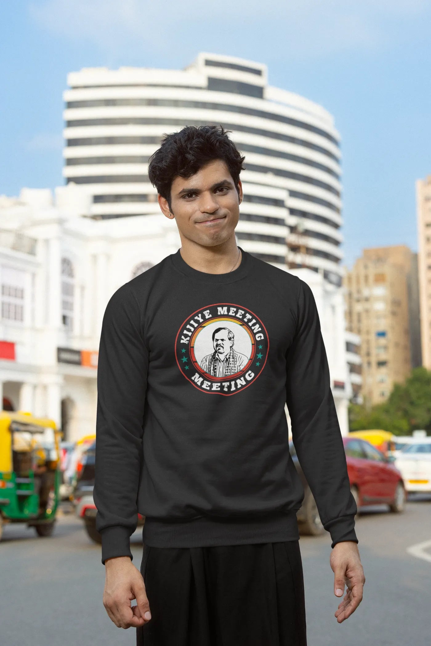 Kijiye Meeting Meeting Unisex-sweatshirt