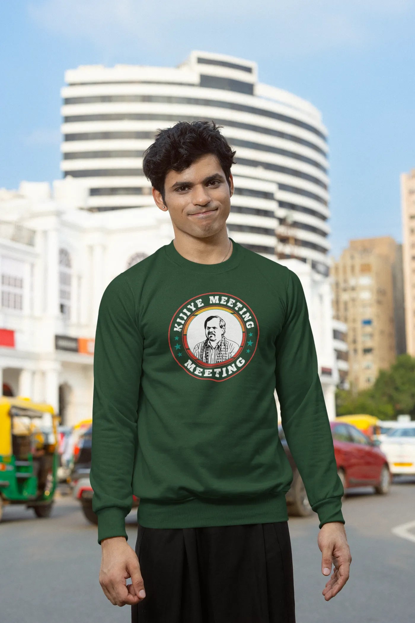 Kijiye Meeting Meeting Unisex-sweatshirt