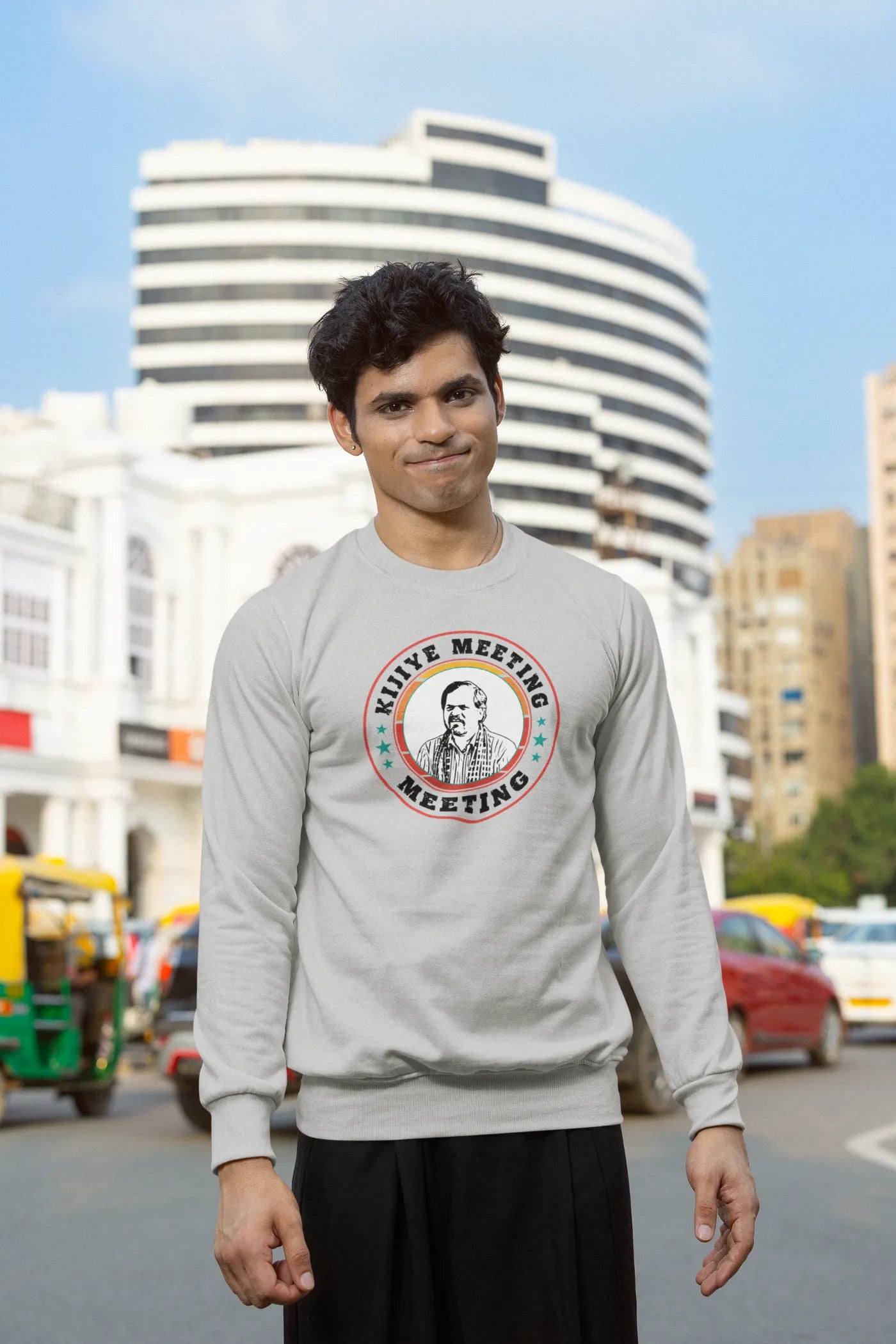 Kijiye Meeting Meeting Unisex-sweatshirt