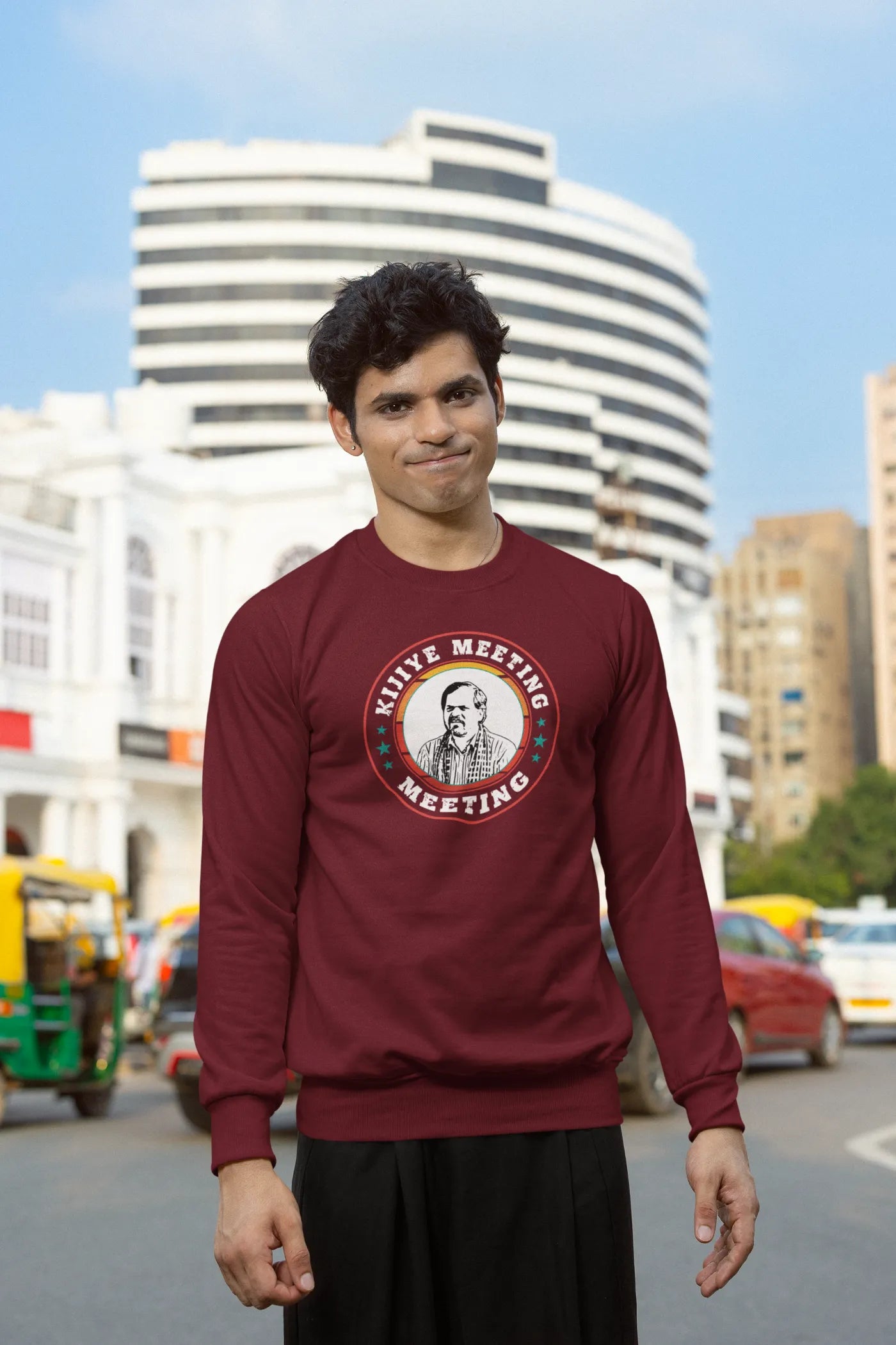 Kijiye Meeting Meeting Unisex-sweatshirt