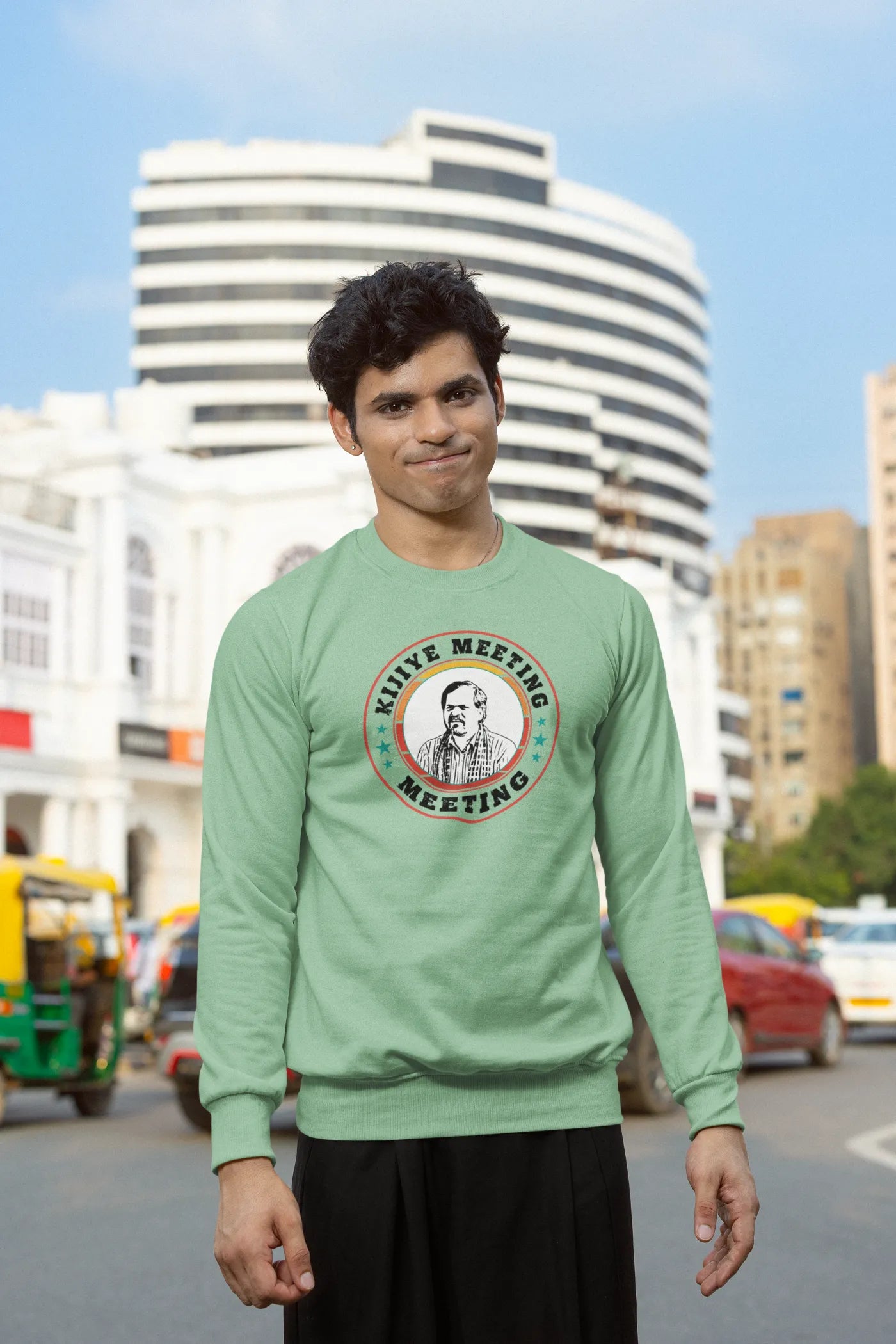 Kijiye Meeting Meeting Unisex-sweatshirt