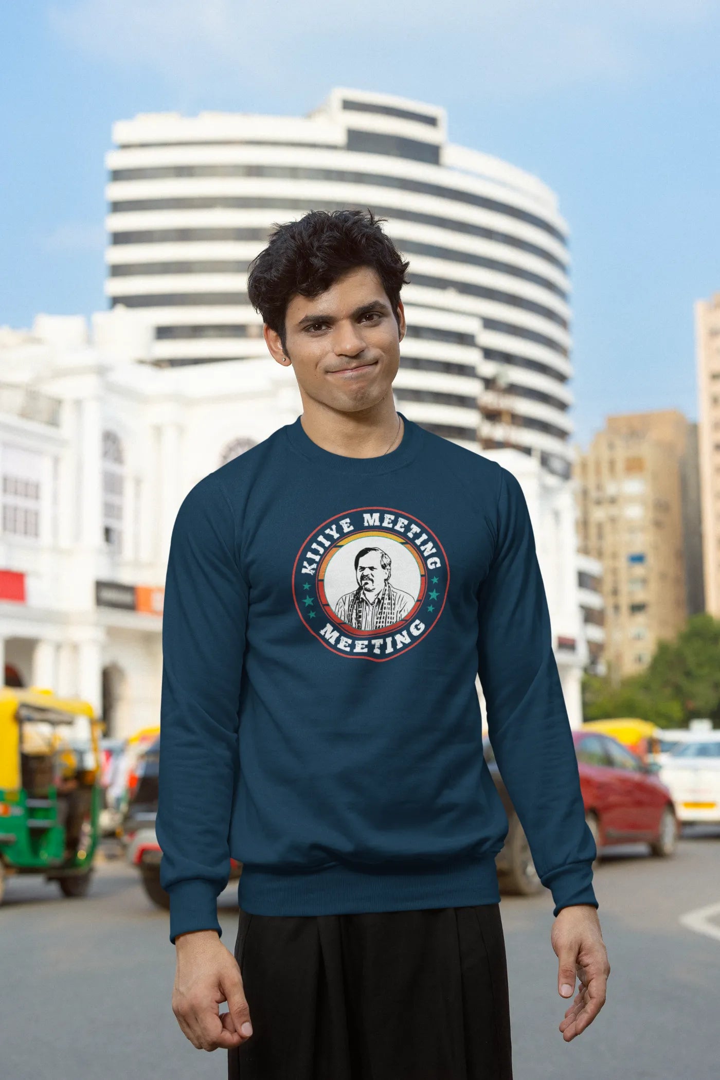 Kijiye Meeting Meeting Unisex-sweatshirt