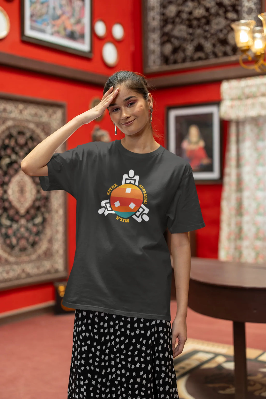 Kitna taxatie mila Oversized T-shirt