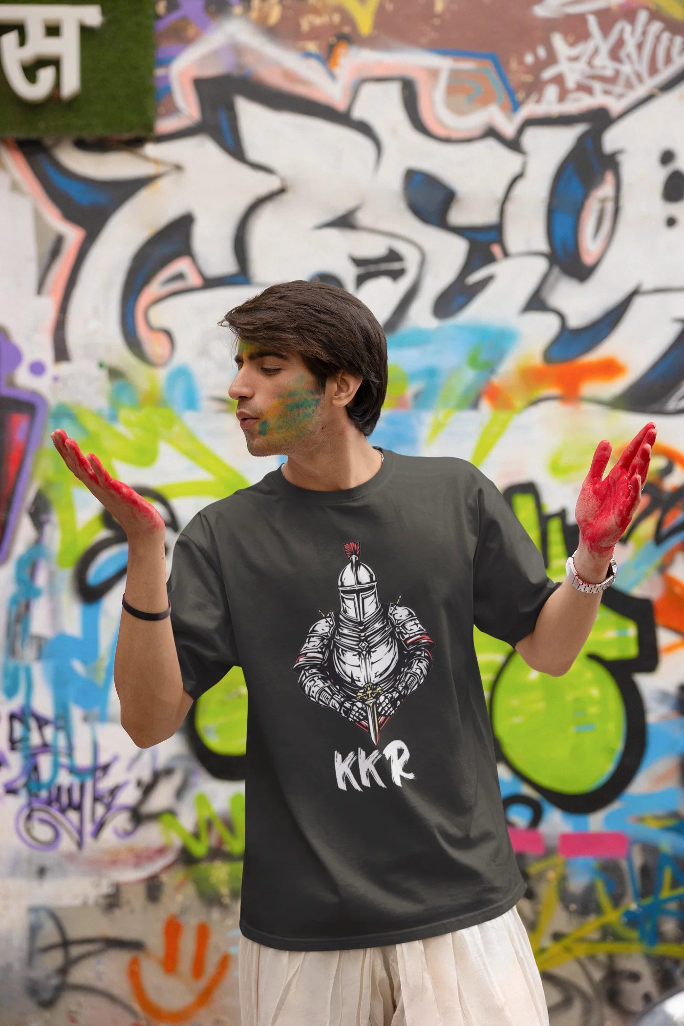 KKR Knight oversized T-shirt