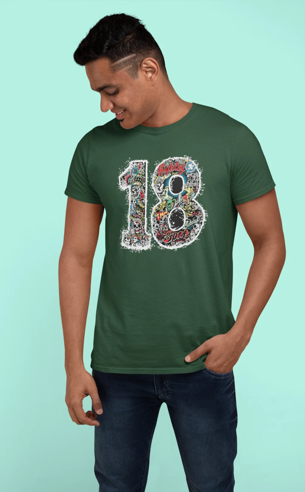 Kohli nummer 18 T-shirt