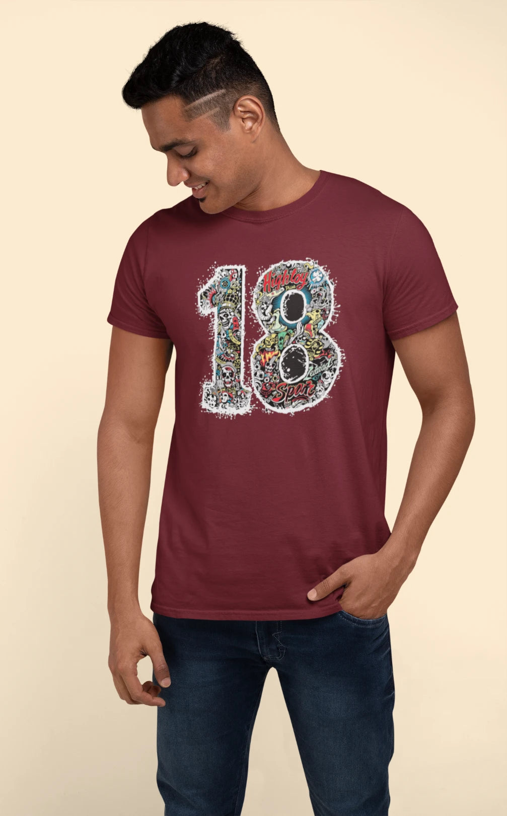 Kohli nummer 18 T-shirt