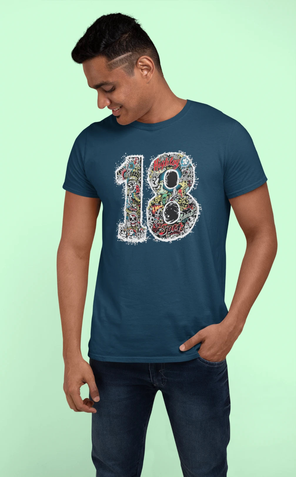 Kohli nummer 18 T-shirt