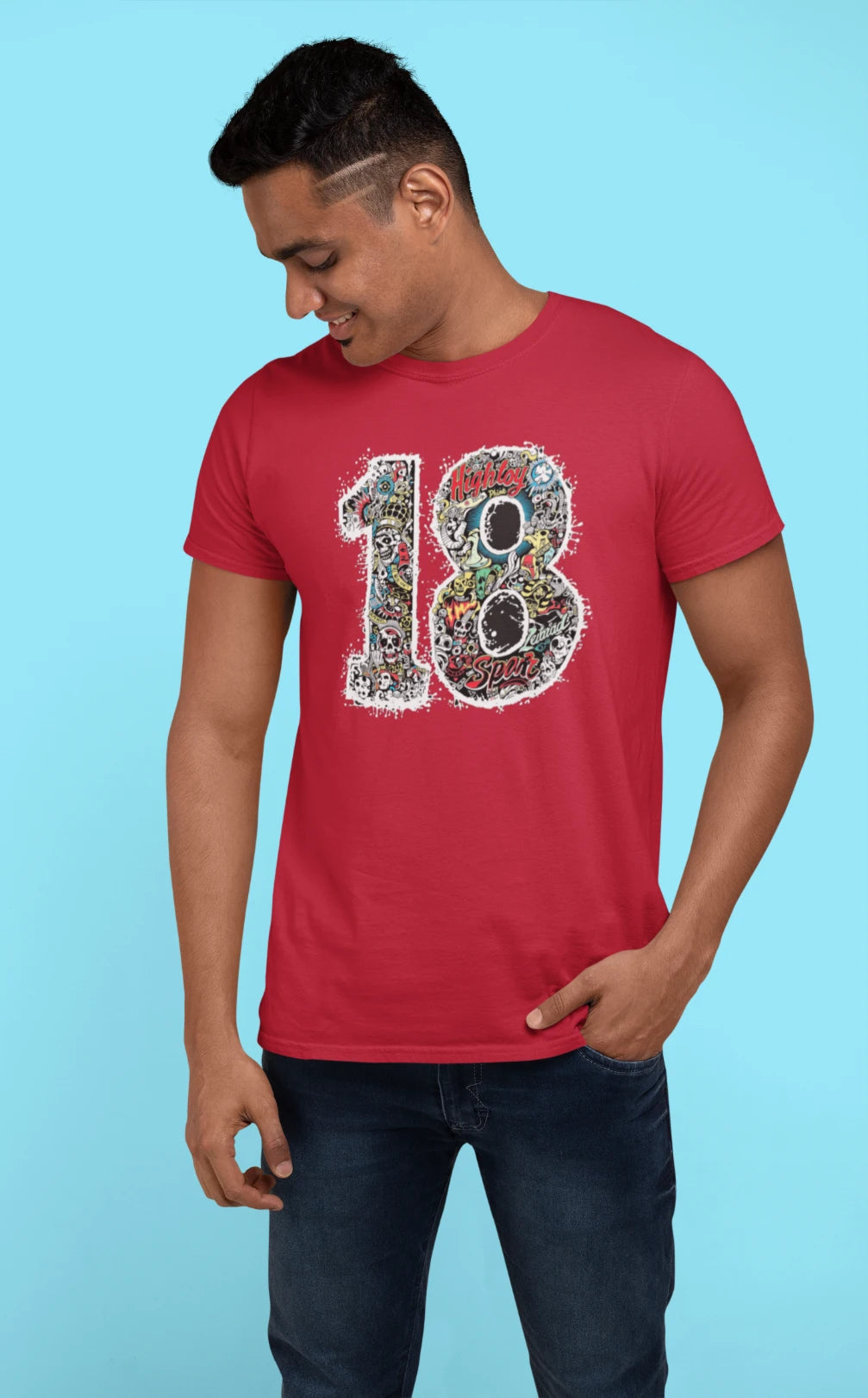 Kohli nummer 18 T-shirt