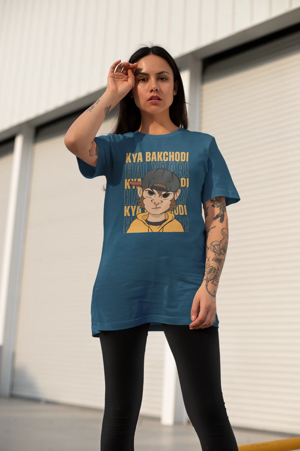 Kya bakch*di hai yaar Oversized T-Shirt