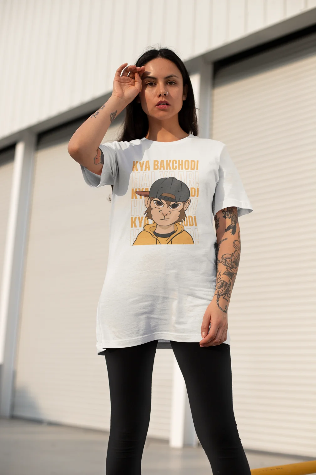 Kya bakch*di hai yaar Oversized T-Shirt