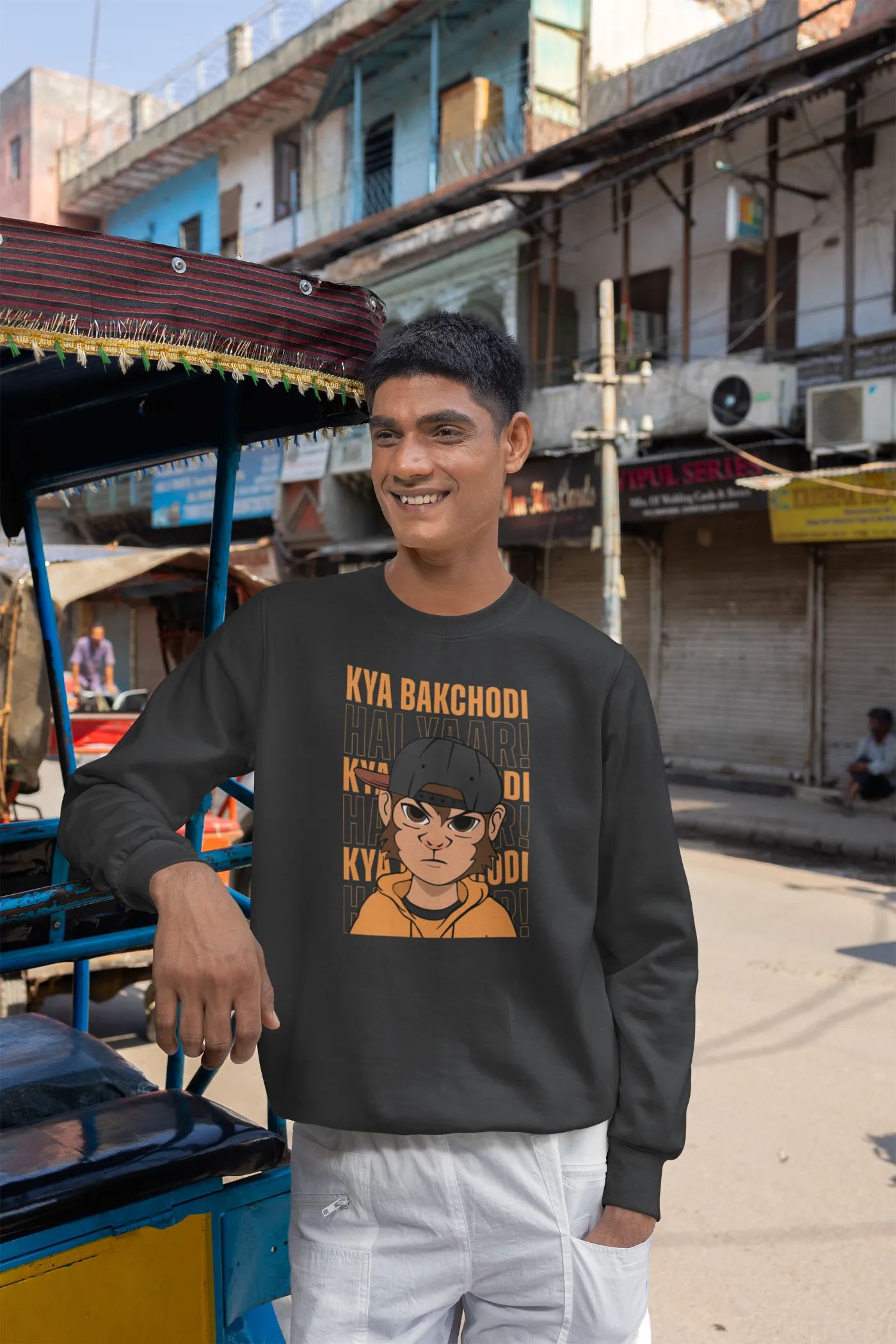 Kya bakchodi hai yaar Unisex Sweatshirt