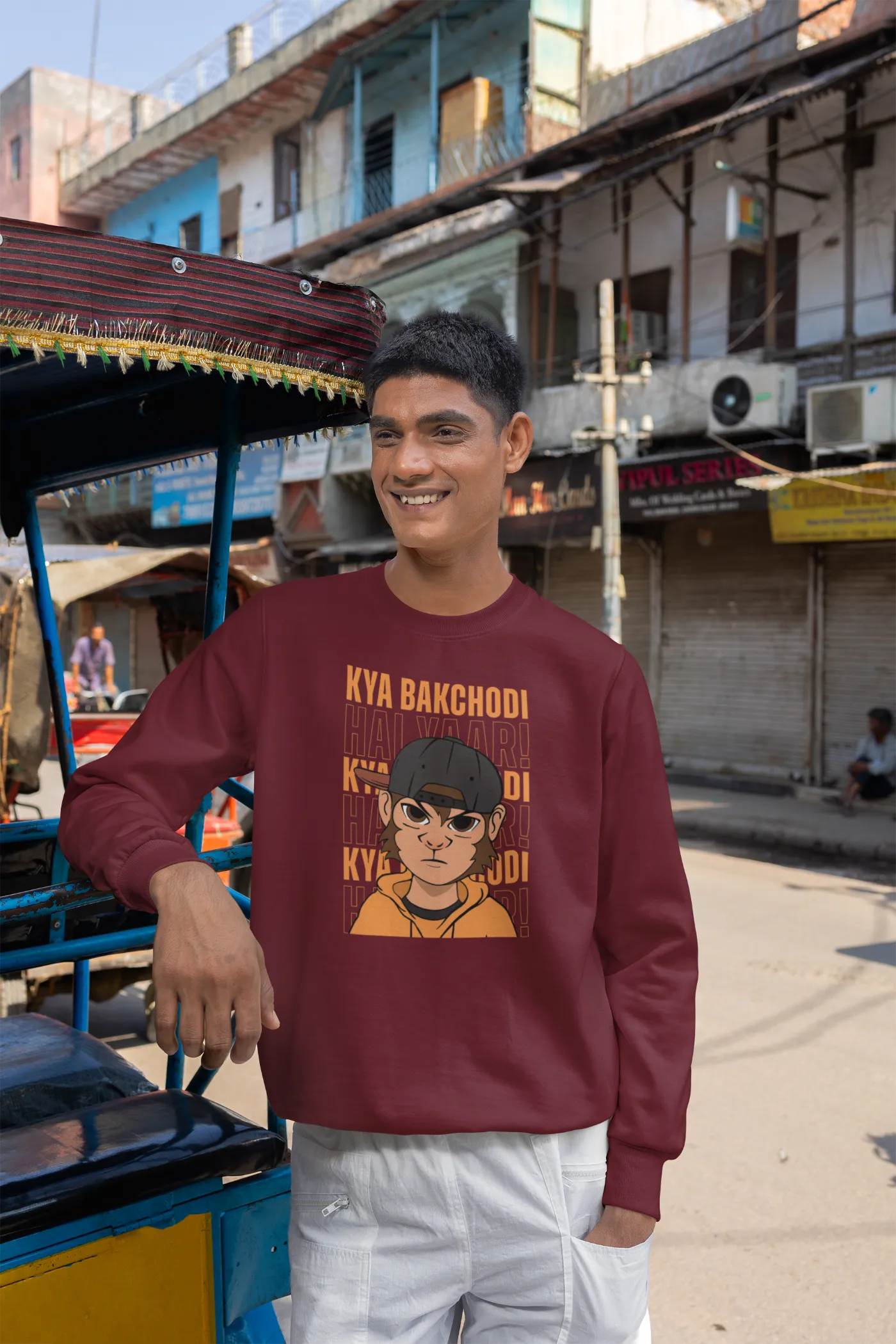 Kya bakchodi hai yaar Unisex Sweatshirt
