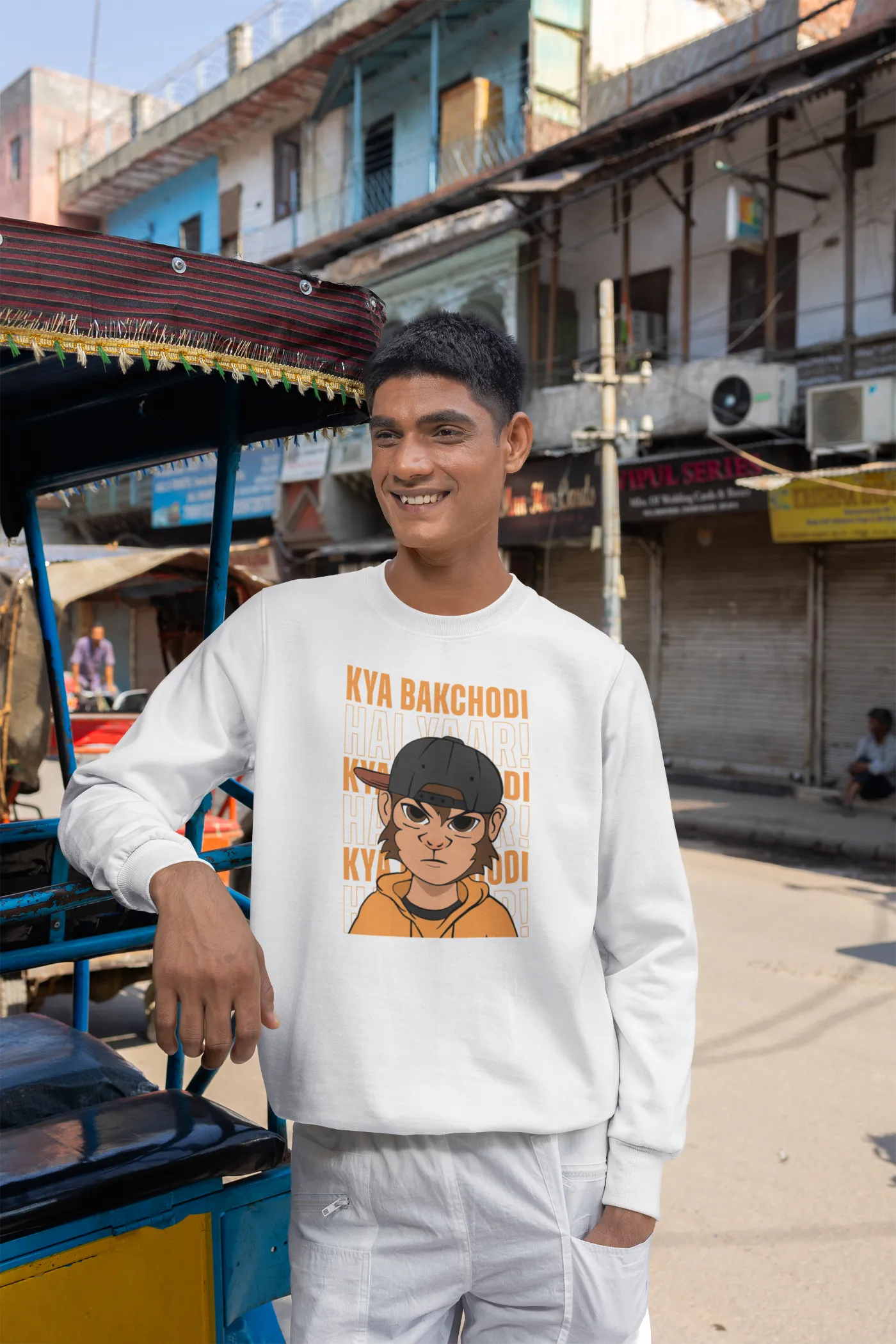 Kya bakchodi hai yaar Unisex Sweatshirt