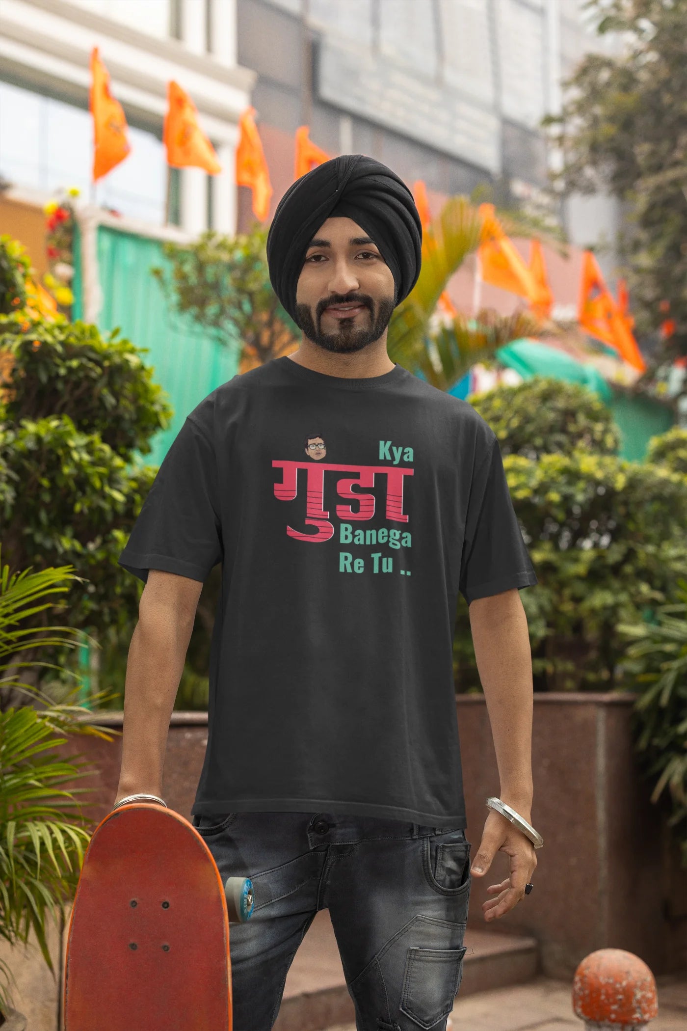 Kya gunda banega re tu oversized T-shirt