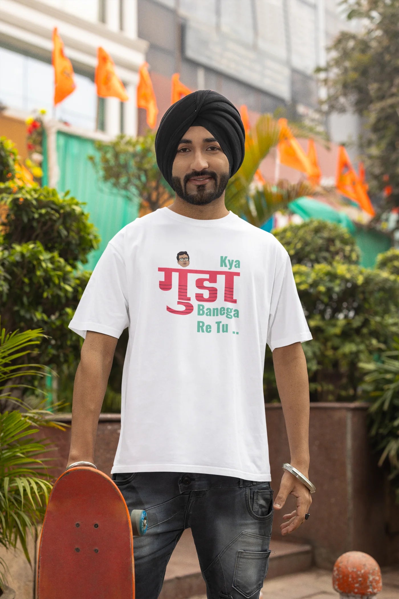 Kya gunda banega re tu oversized T-shirt