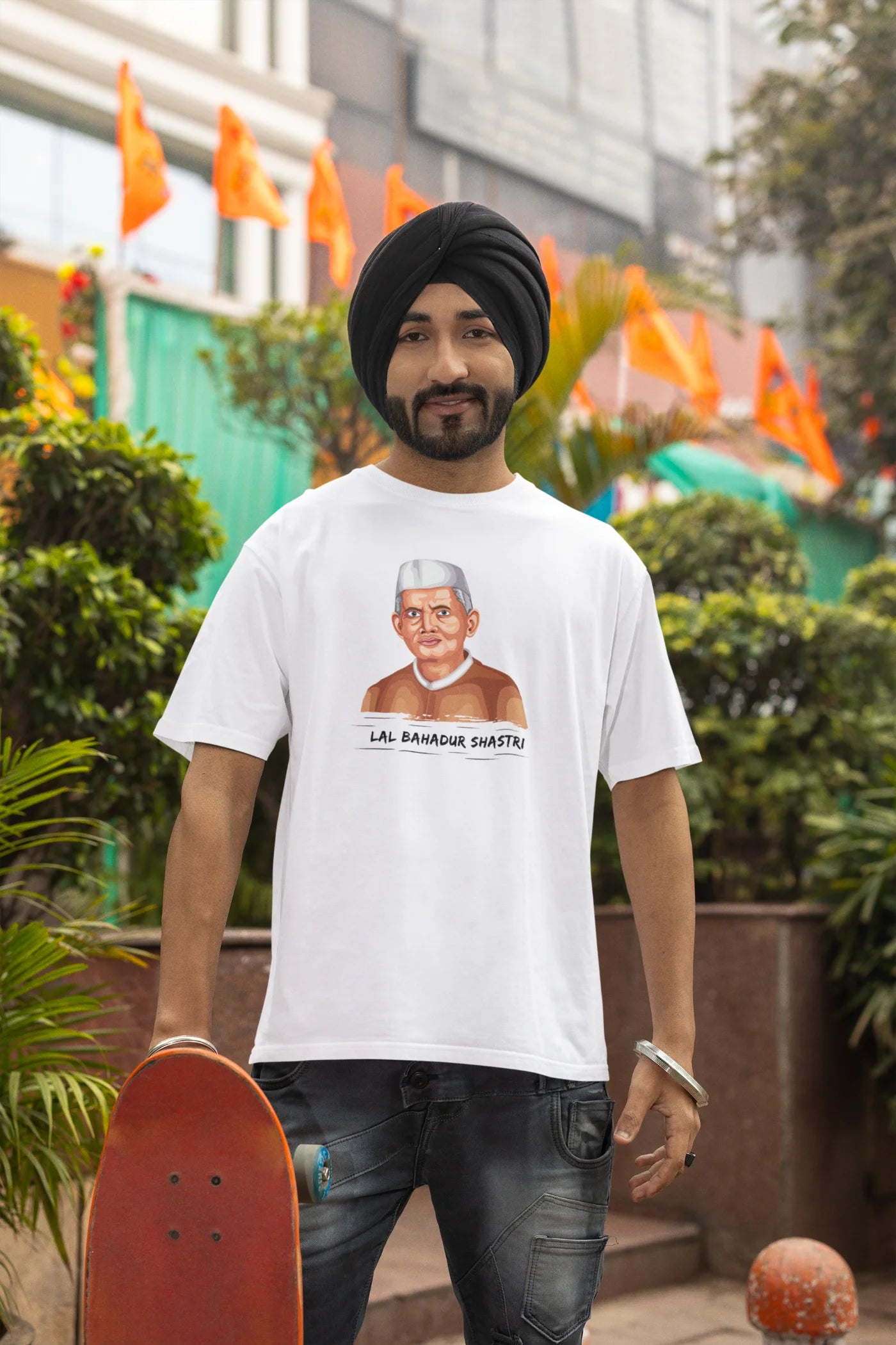 Lal Bahadur Shastri Oversized T-Shirt
