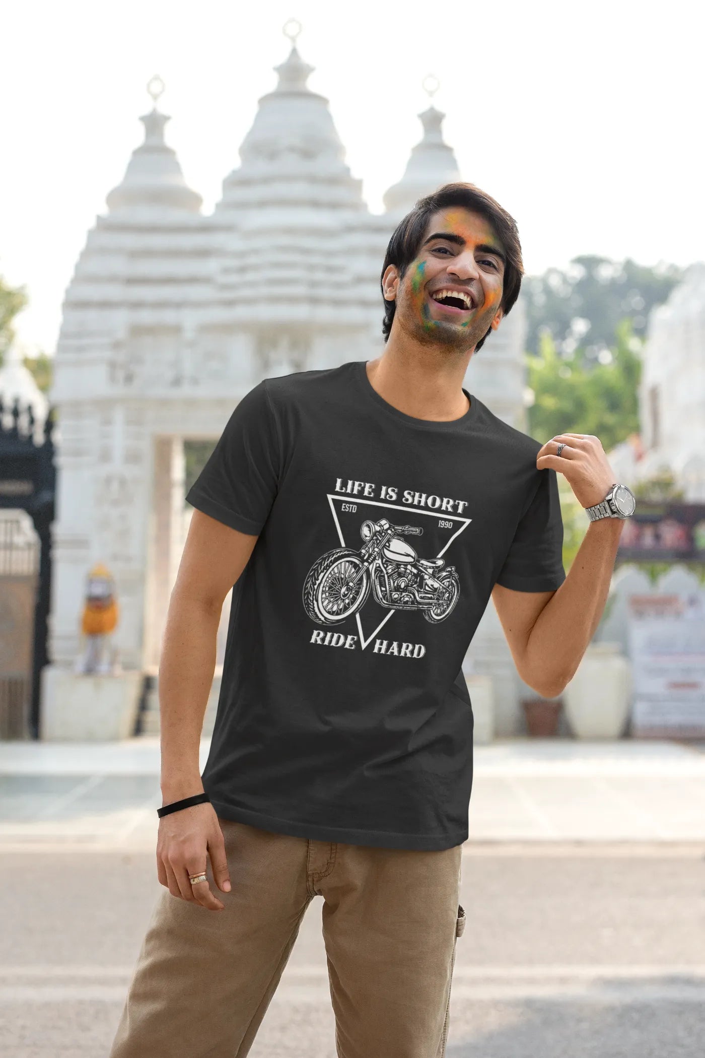 Life is short, Ride hard T-Shirt