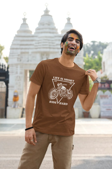 Life is short, Ride hard T-Shirt