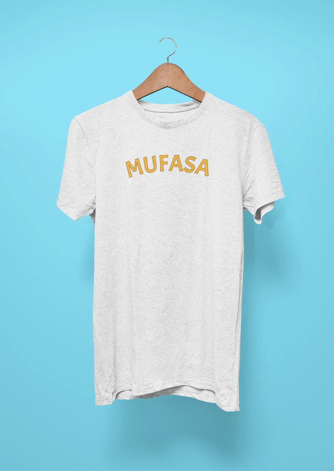 lion king mufasa front print black