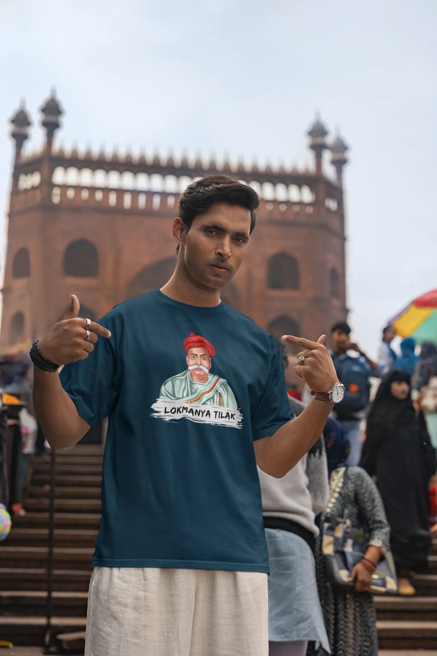 Lokmanya Tilak Oversized T-Shirt