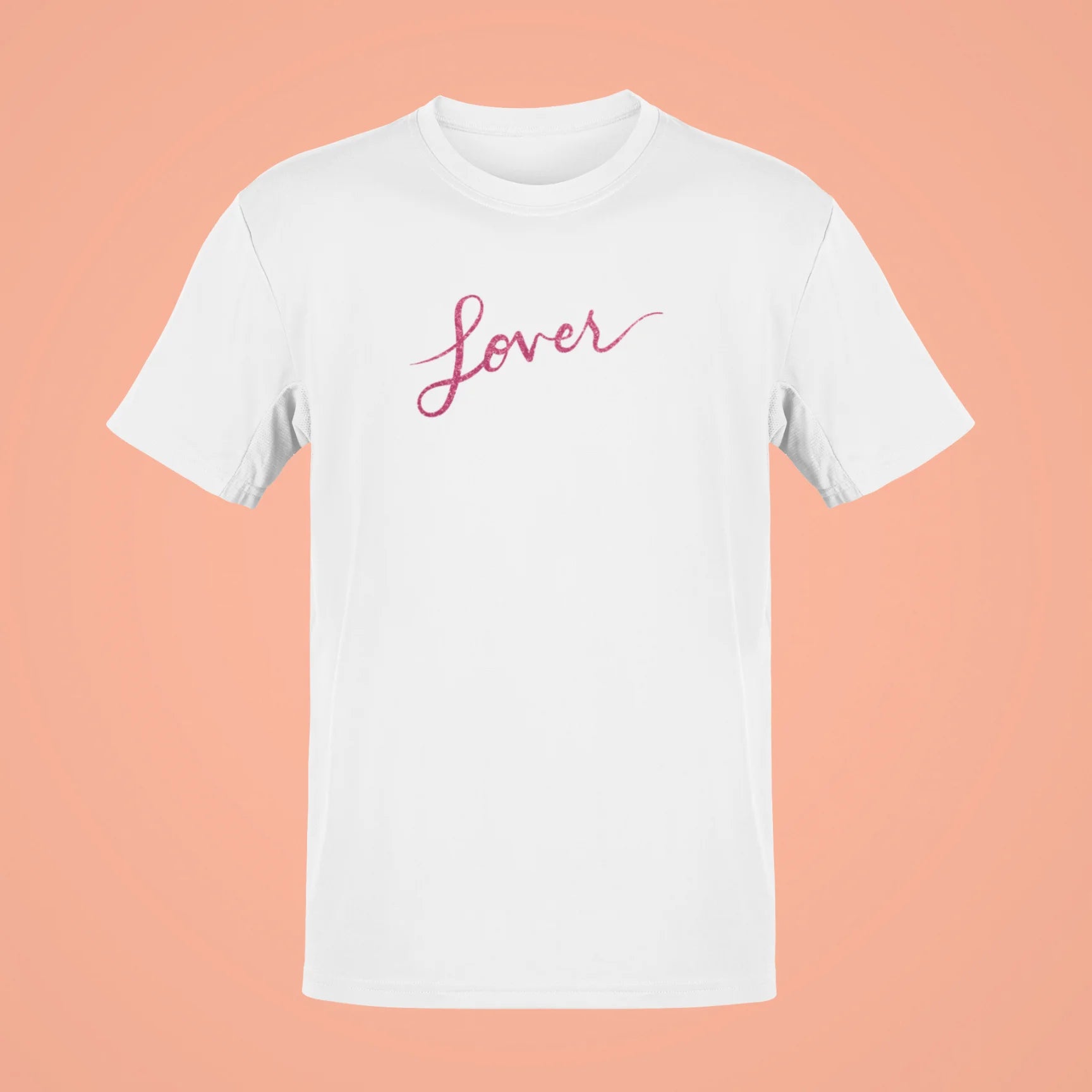 lover oversized t shirt white