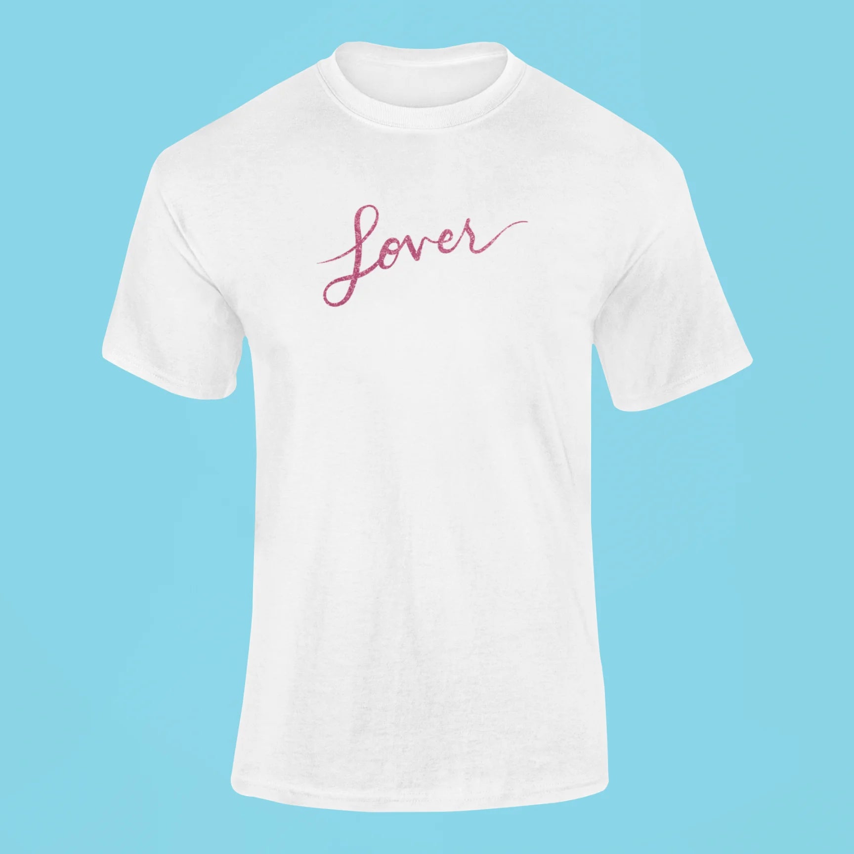 lover t shirt white