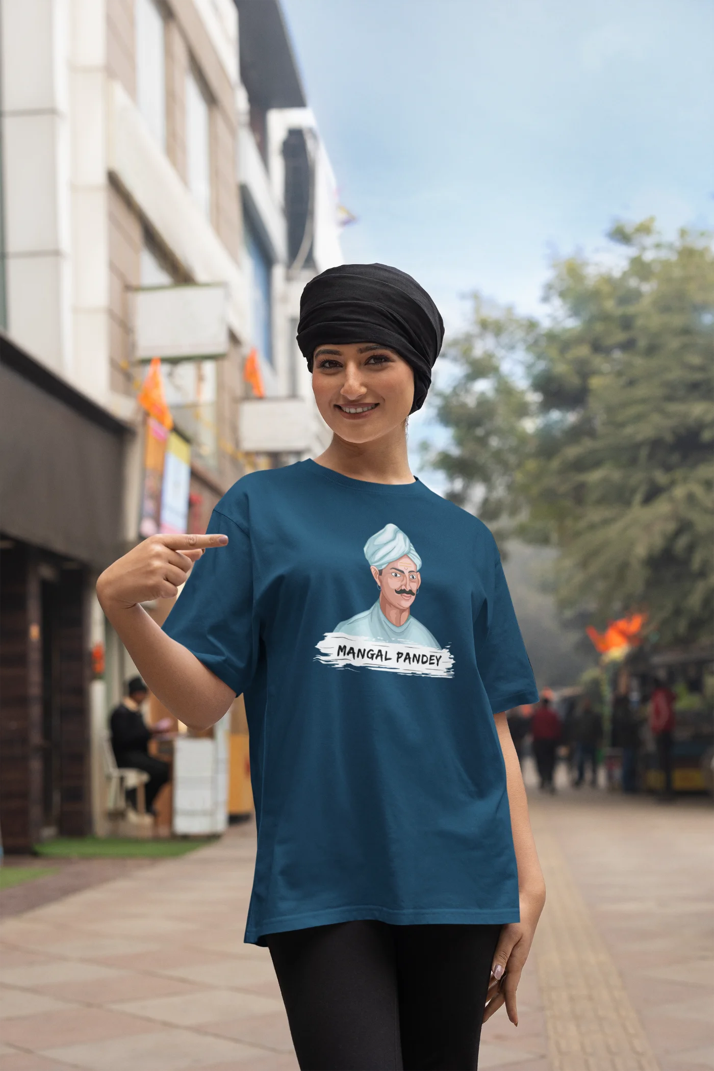 Mangal Pandey Oversized T-Shirt