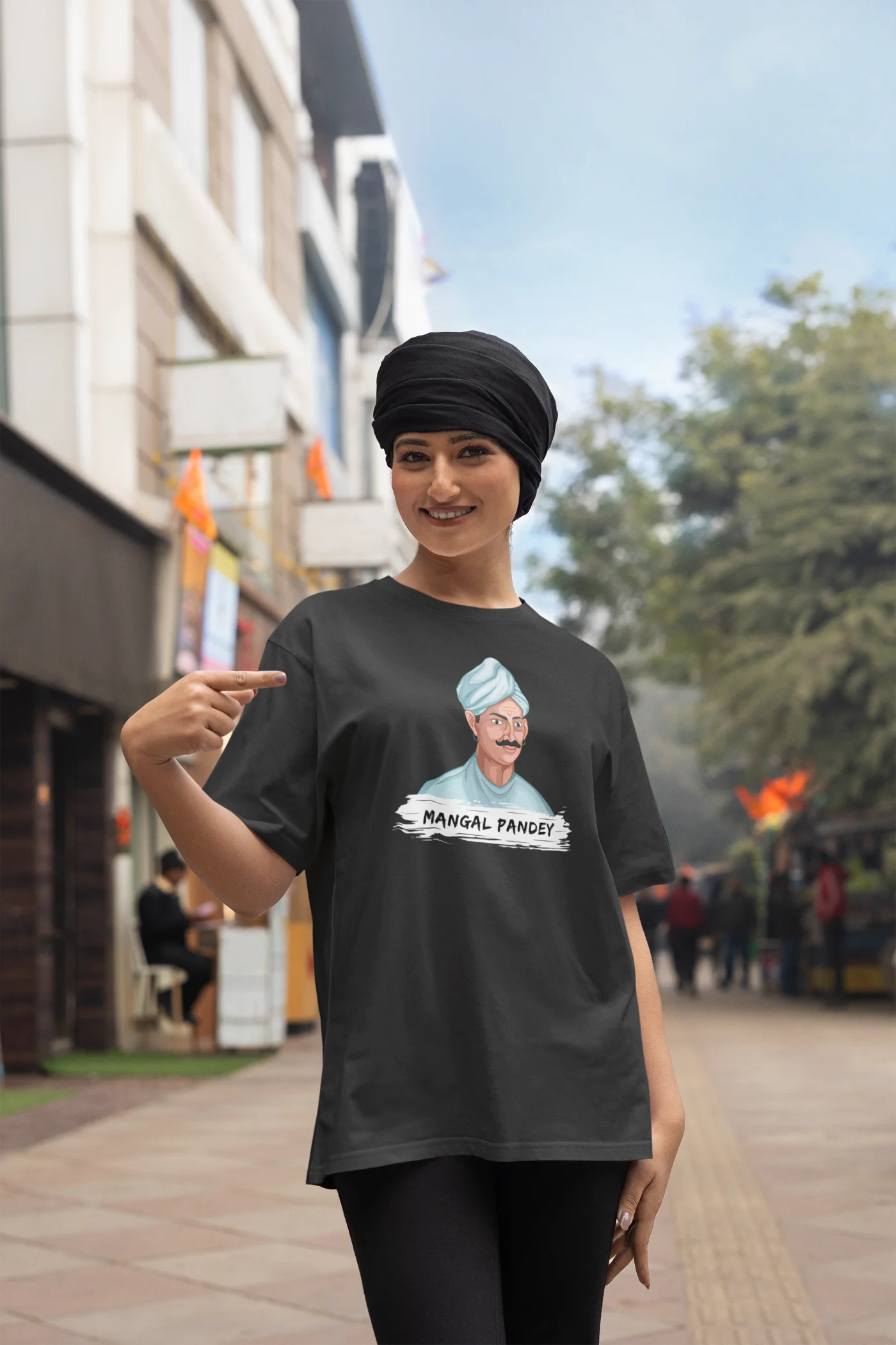 Mangal Pandey Oversized T-Shirt