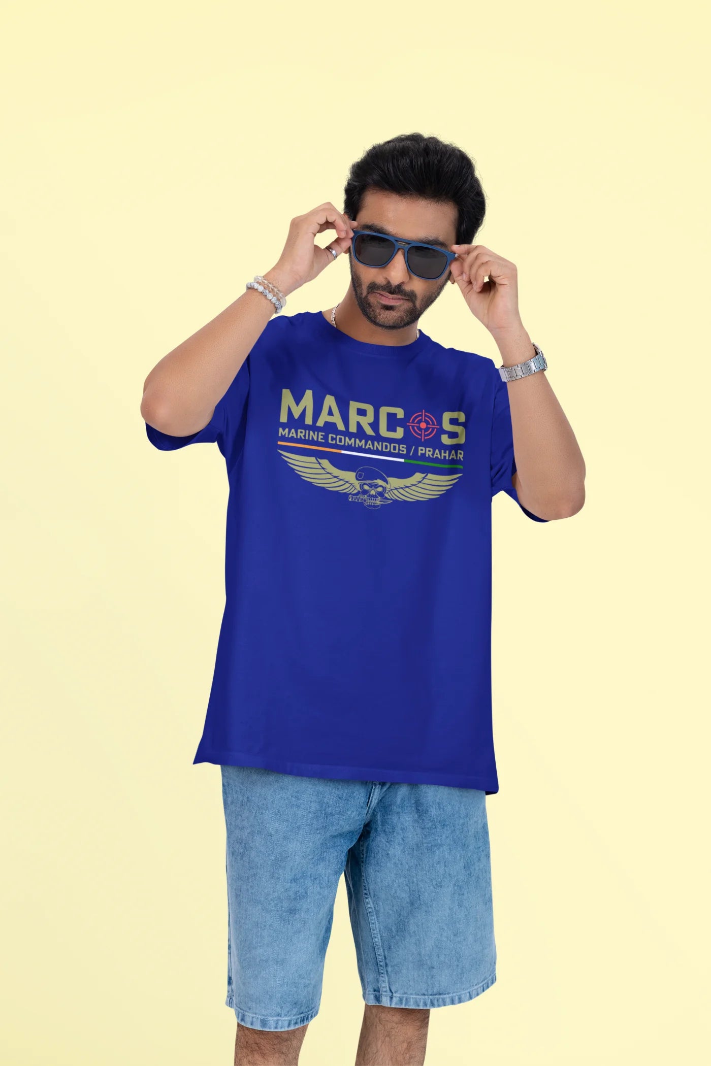MARCOS Marine Commandos Oversized T-Shirt