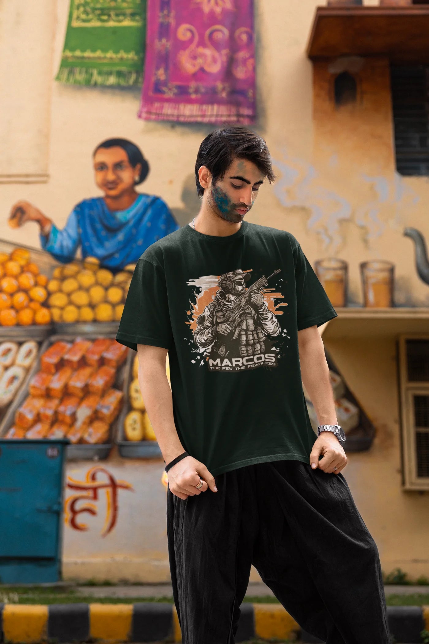 MARCOS - The few, the fearless Oversized T-Shirt
