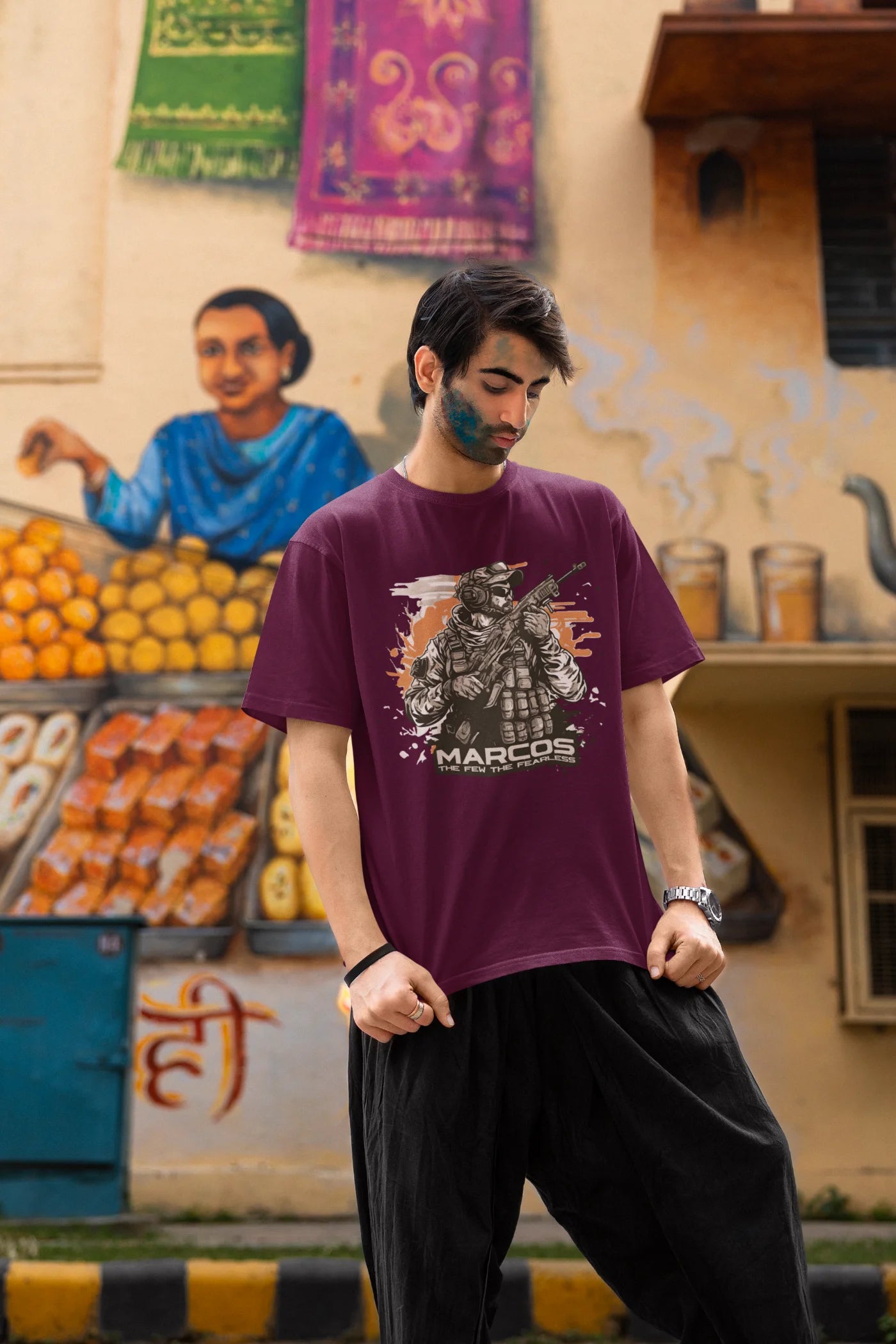 MARCOS - The few, the fearless Oversized T-Shirt