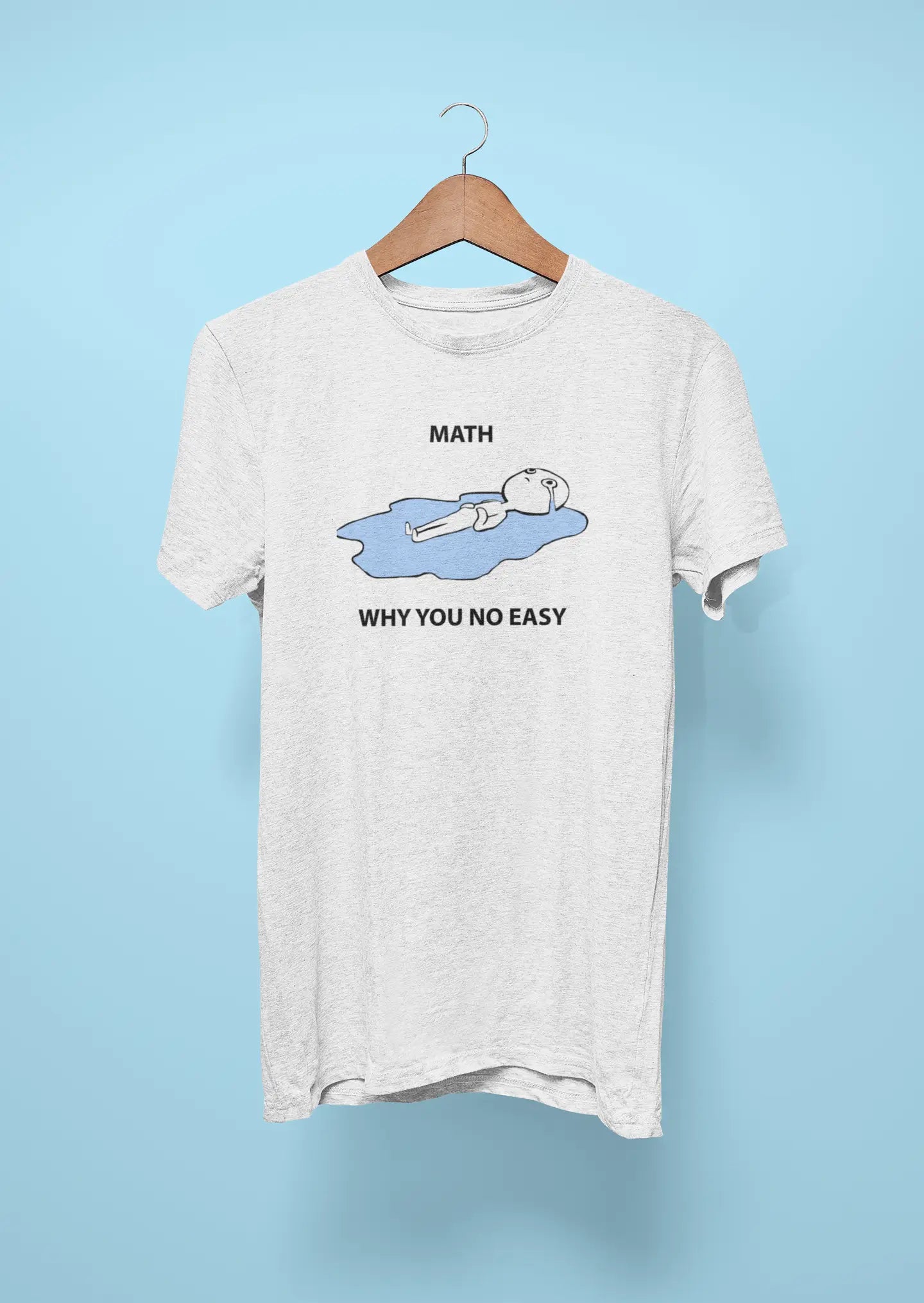math why you no easy white