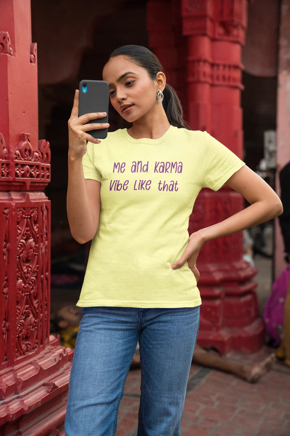 Me and karma vibe like that T-Shirt