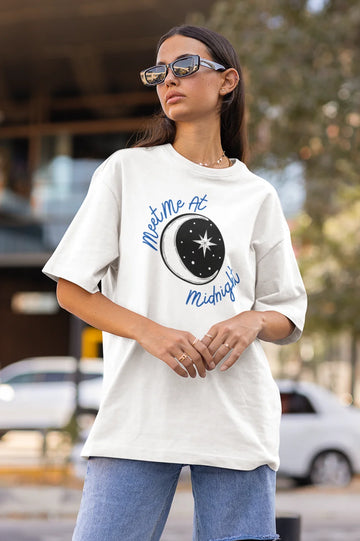 Meet me at midnight Ovesized T-Shirt