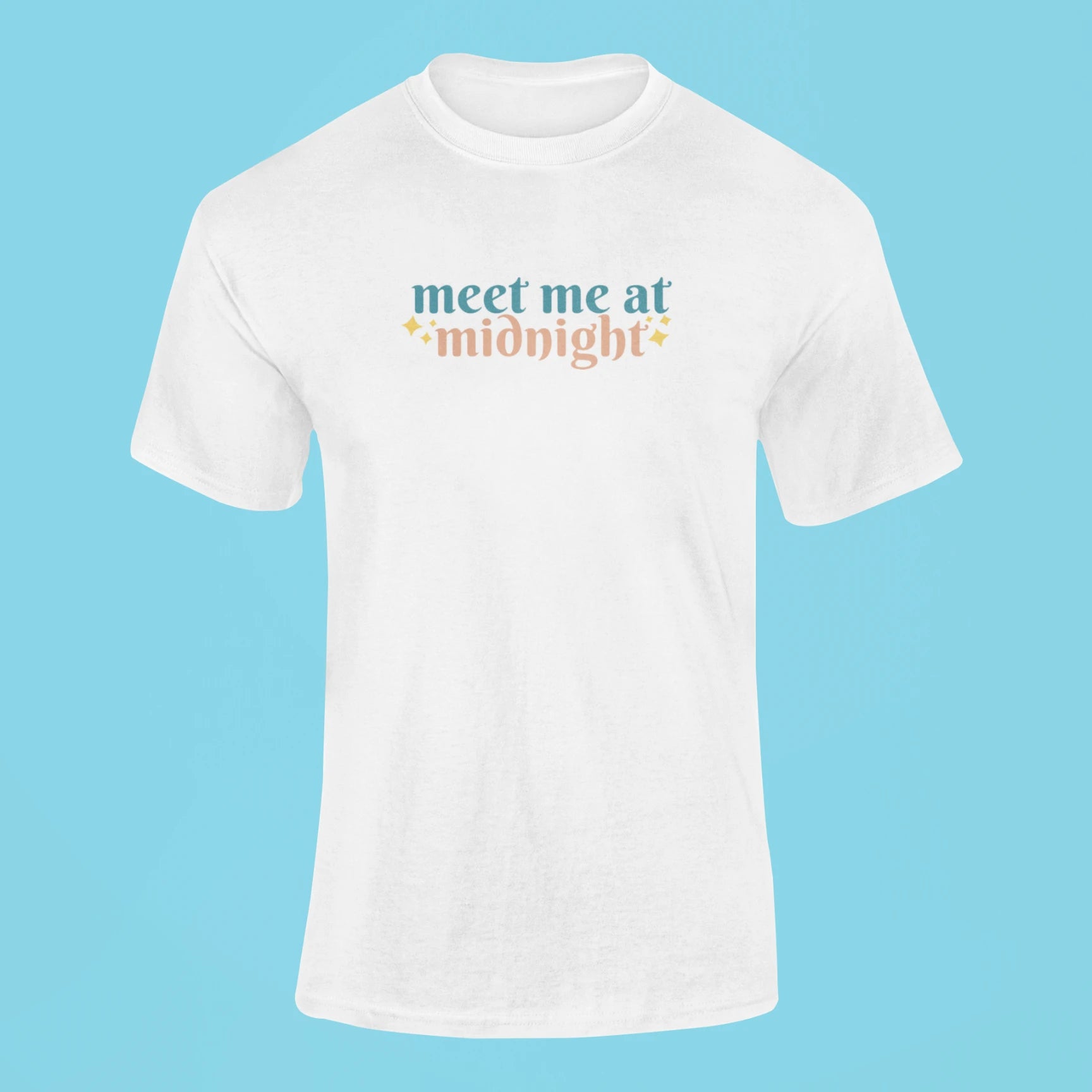 meet me at midnight t shirt white