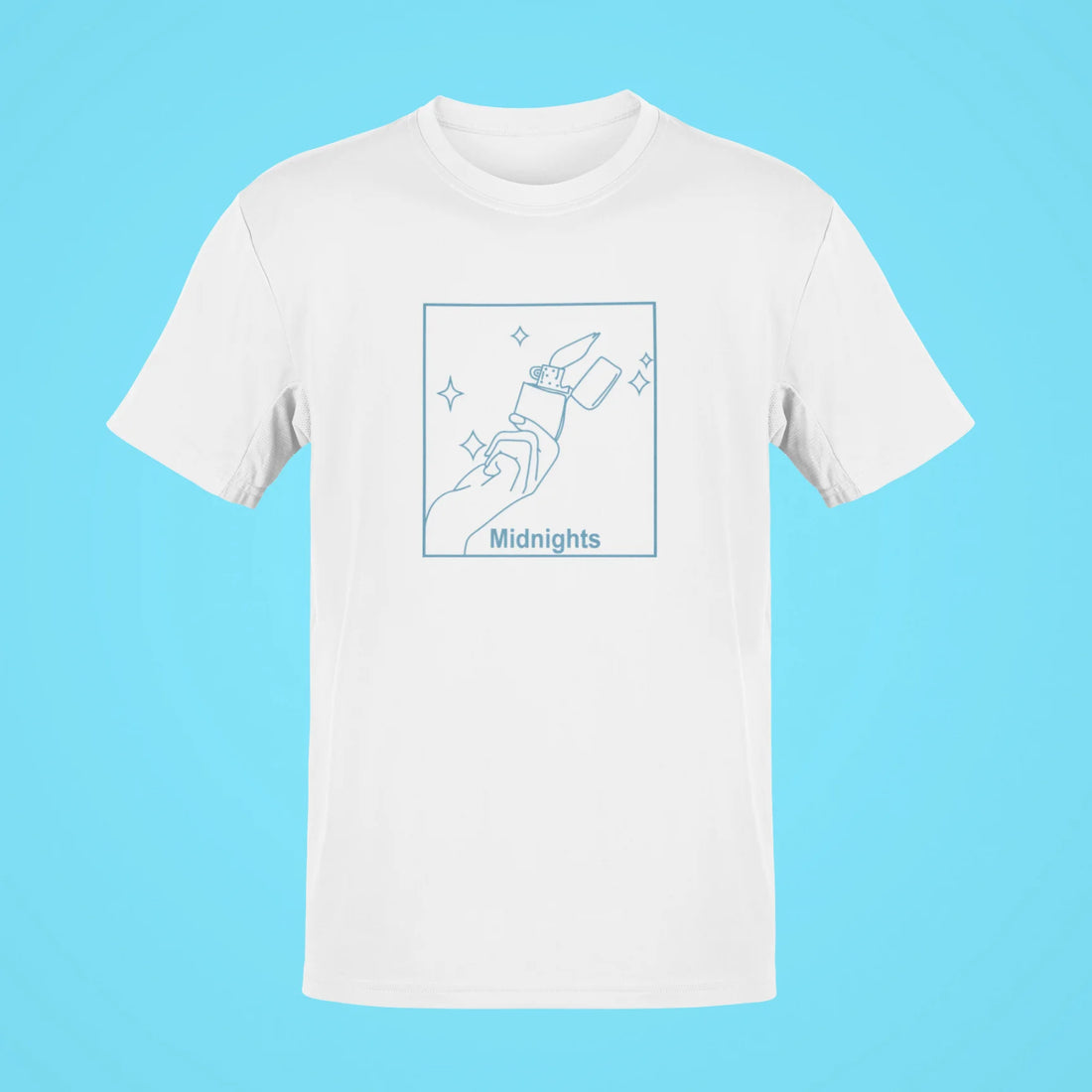 midnights lighter oversized t shirt black