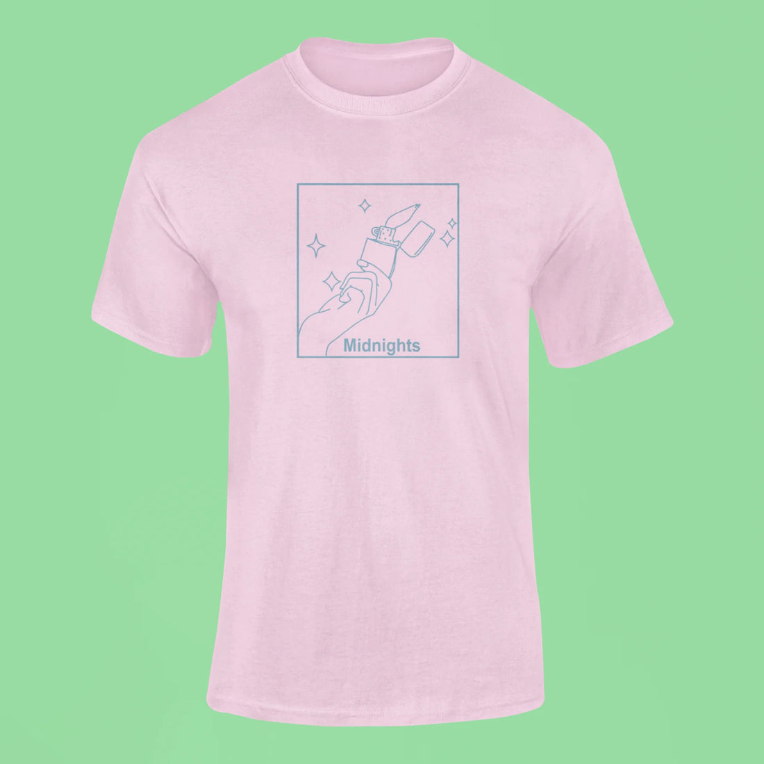 midnights lighter t shirt white