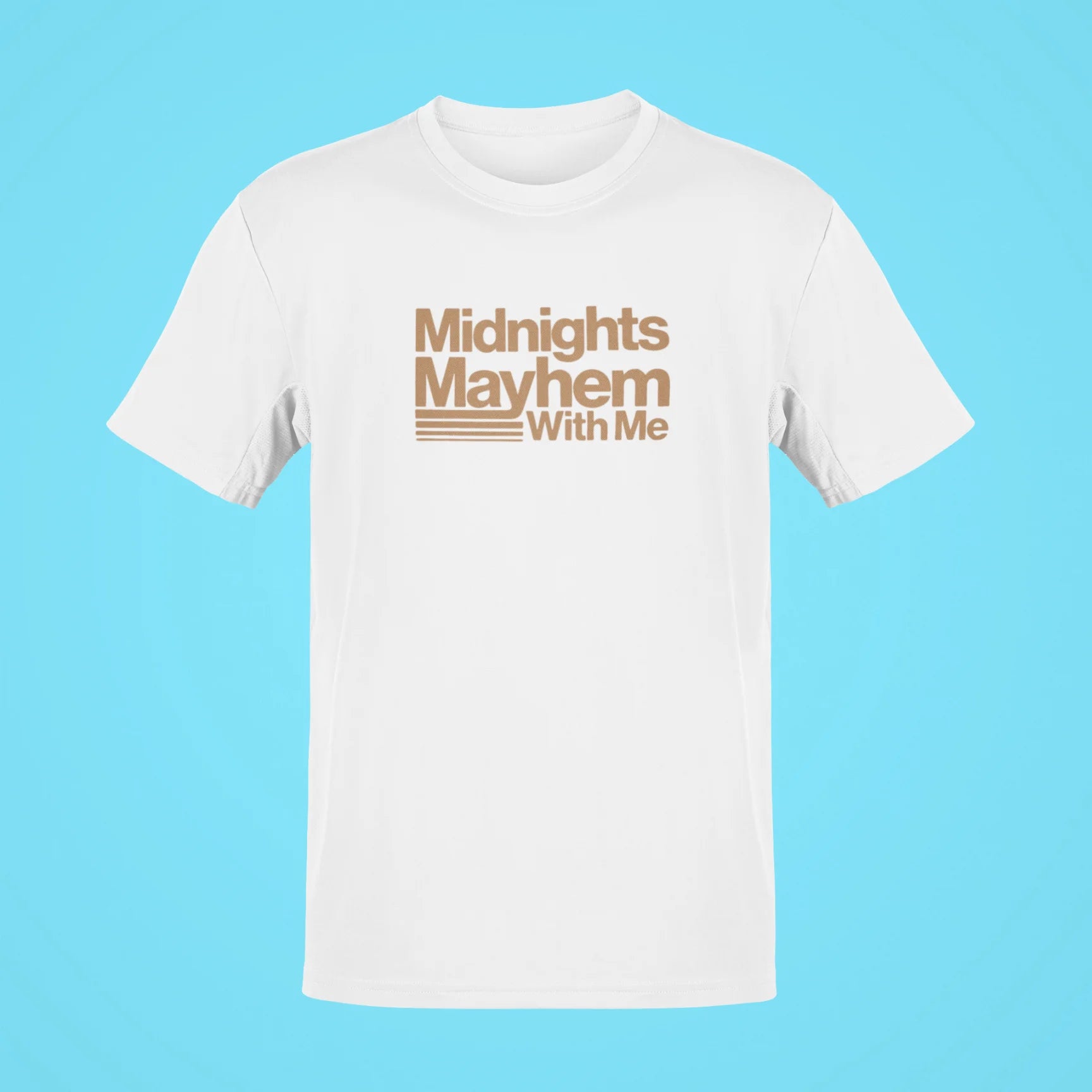 midnights mayhem with me oversized t shirt white