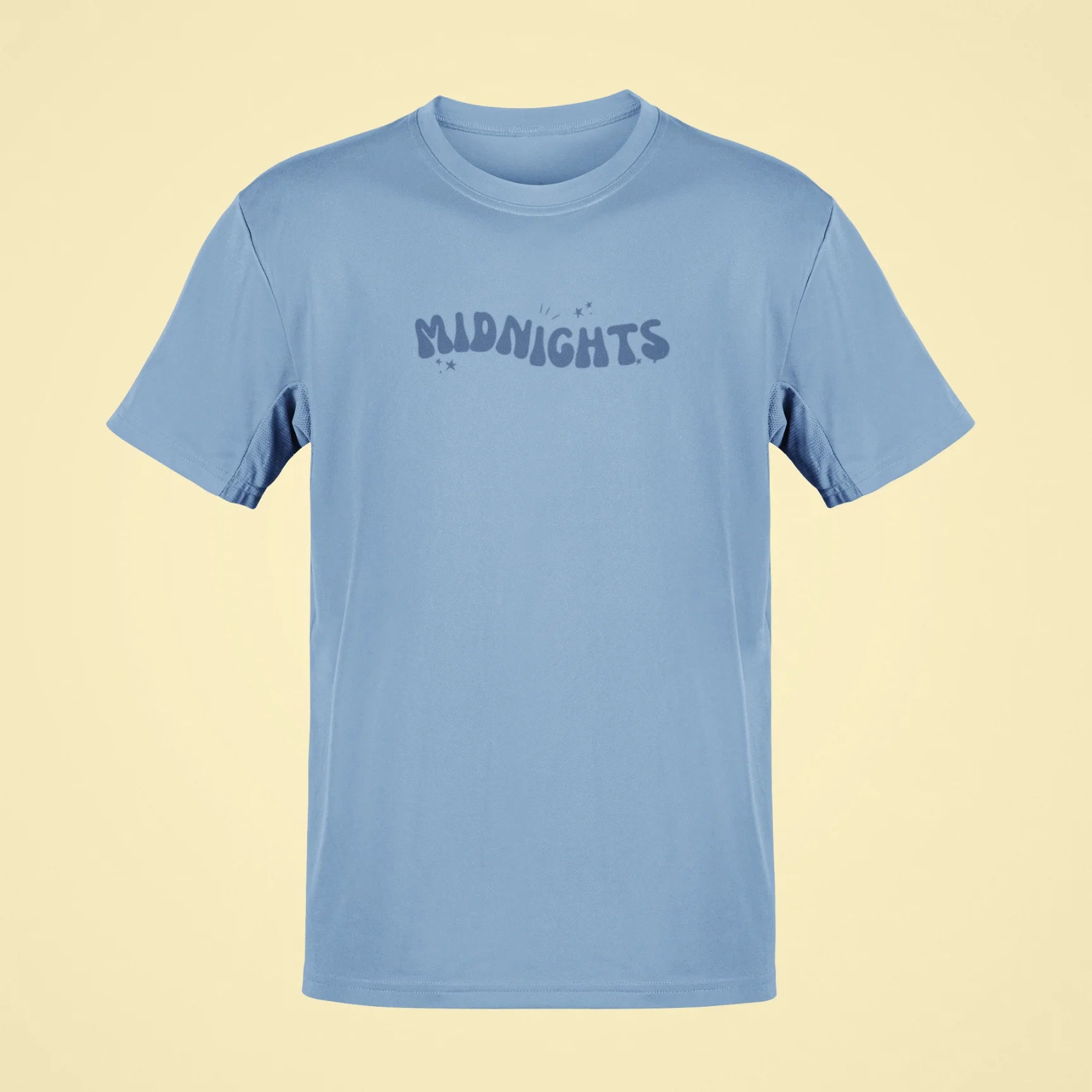 midnights oversized t shirt baby blue
