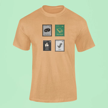 midnights song stamps high infidelity t shirt mustard yellow