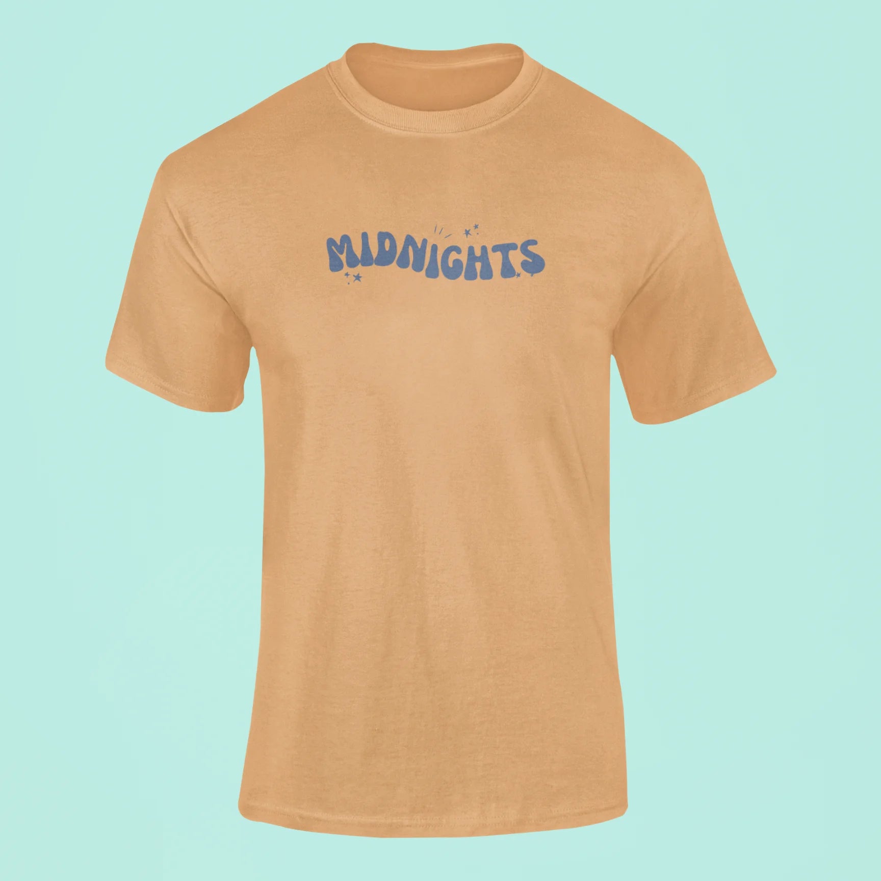midnights t shirt mustard yellow