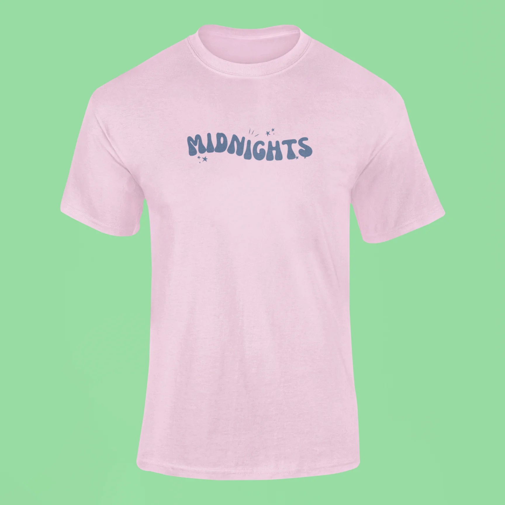 midnights t shirt pink