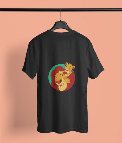 Mufasa + Simba (Front & Back Print) – Lazy Llama