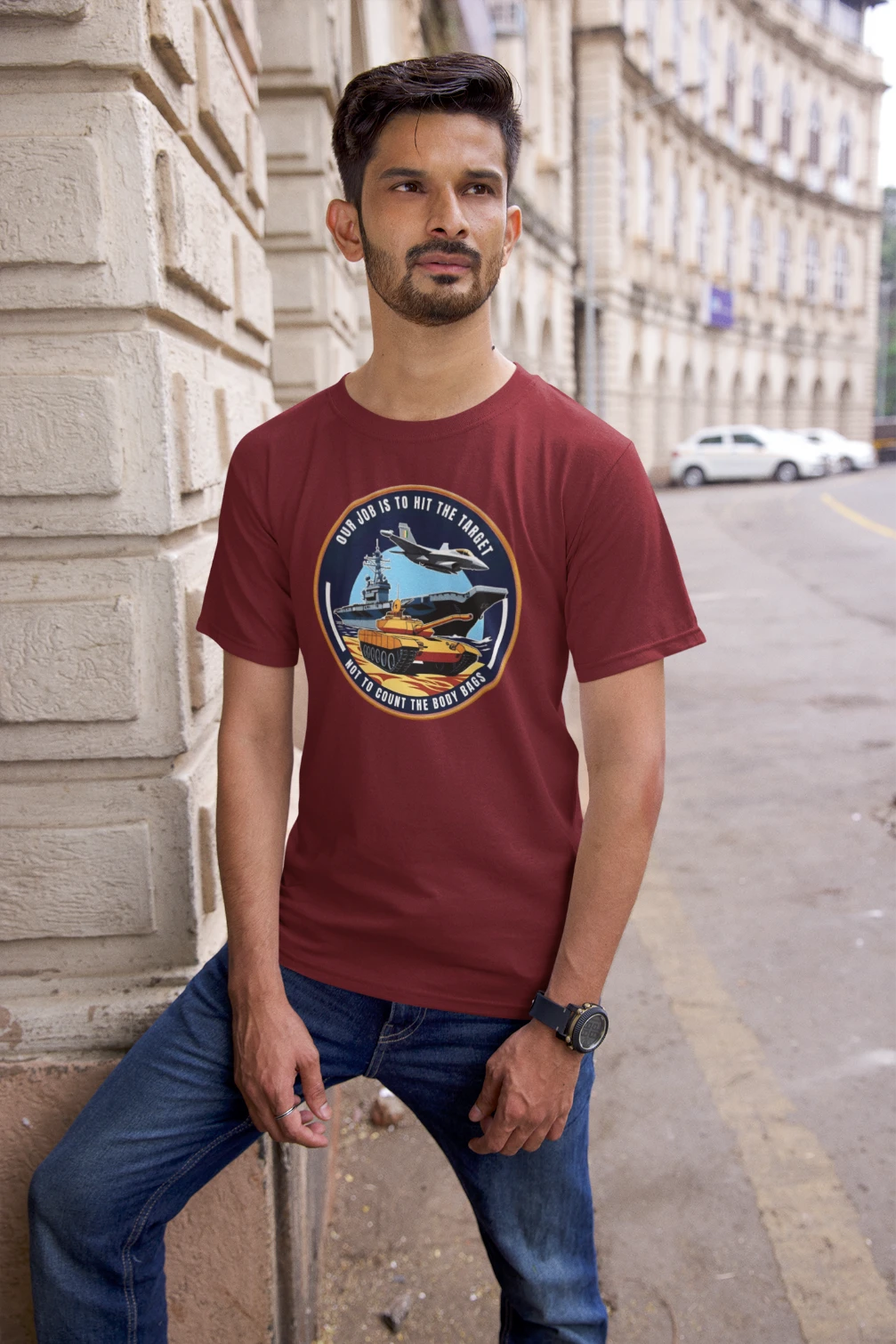 Our job is to hit the target, not to count the body bags T-Shirt